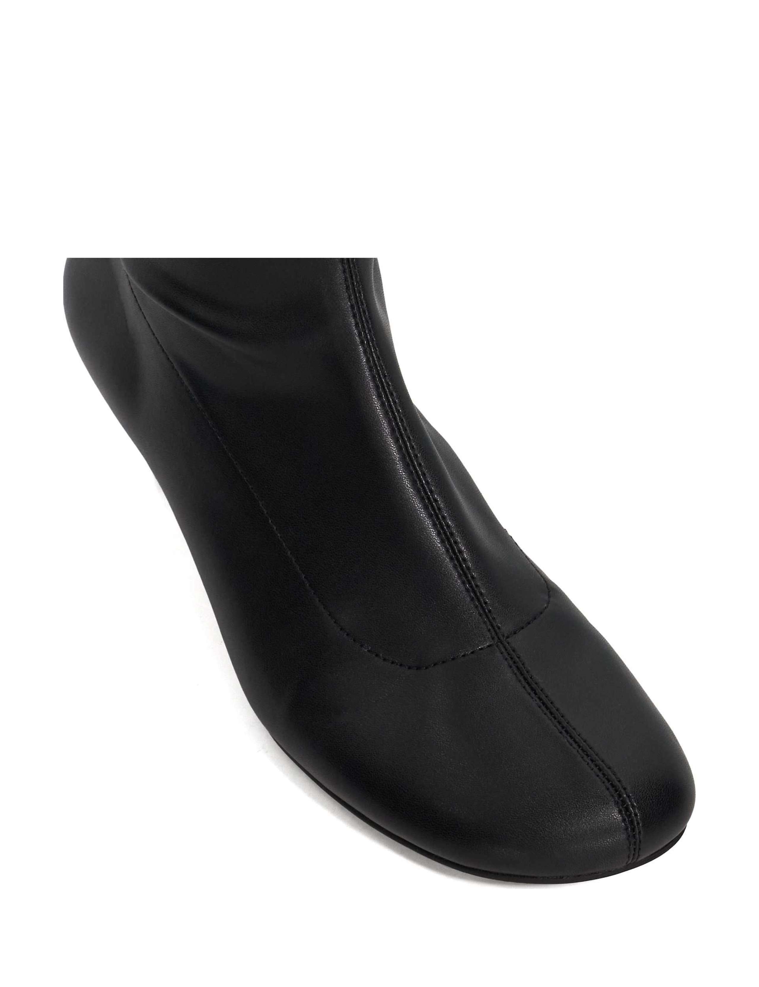 Kitten Heel Sock Boots 5 of 5