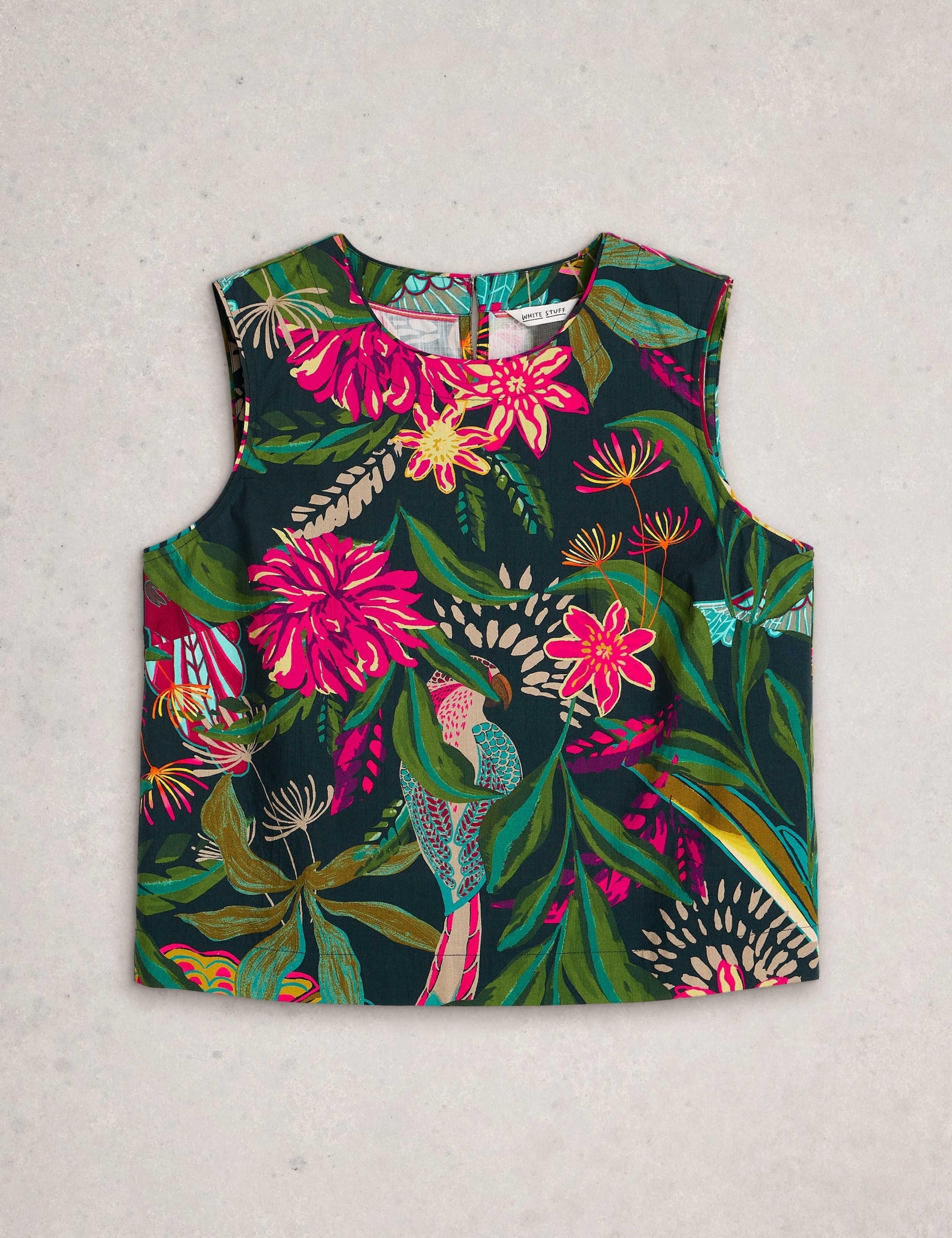 Pure Cotton Printed Vest 2 of 6