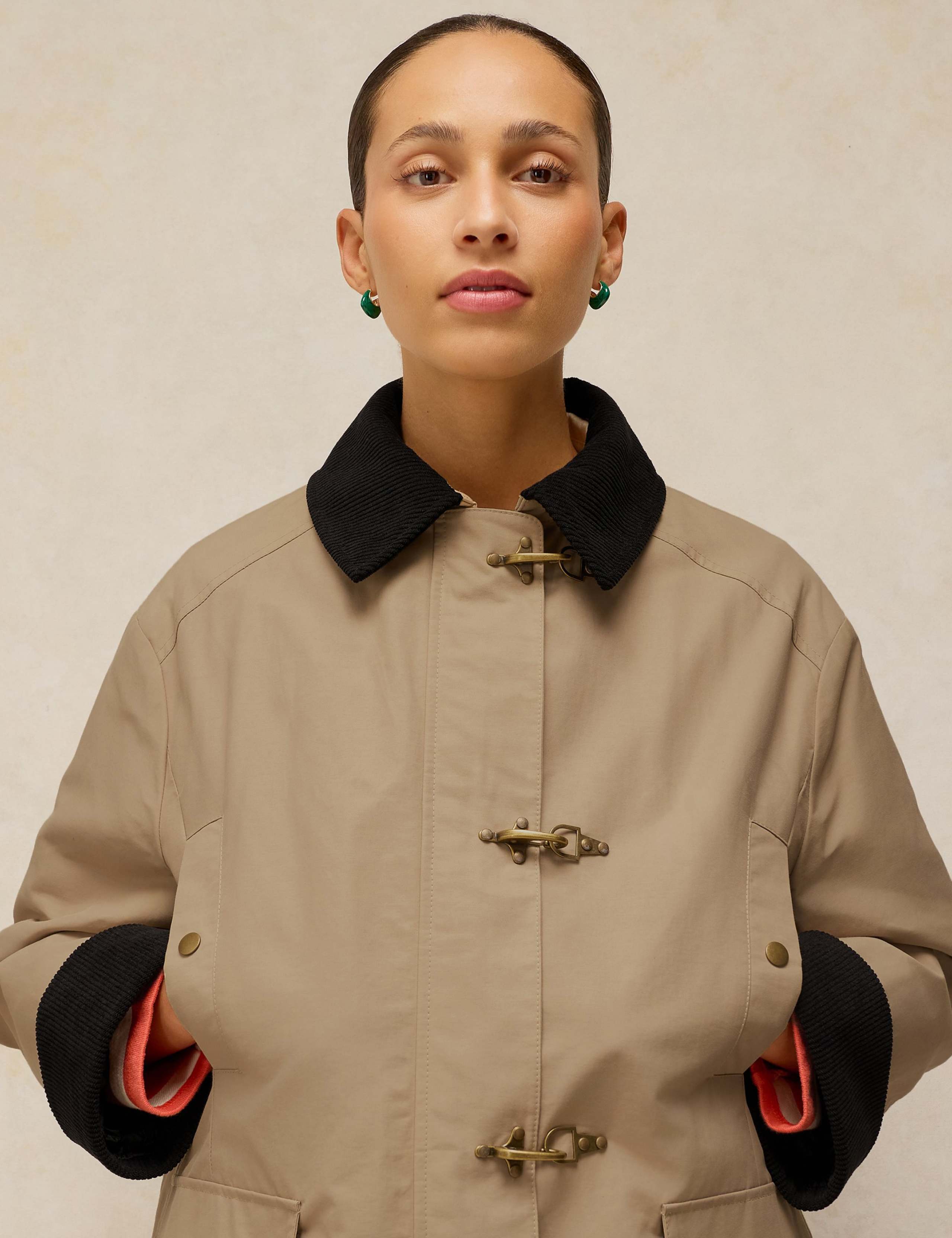 Waxed Collared Coat 4 of 7