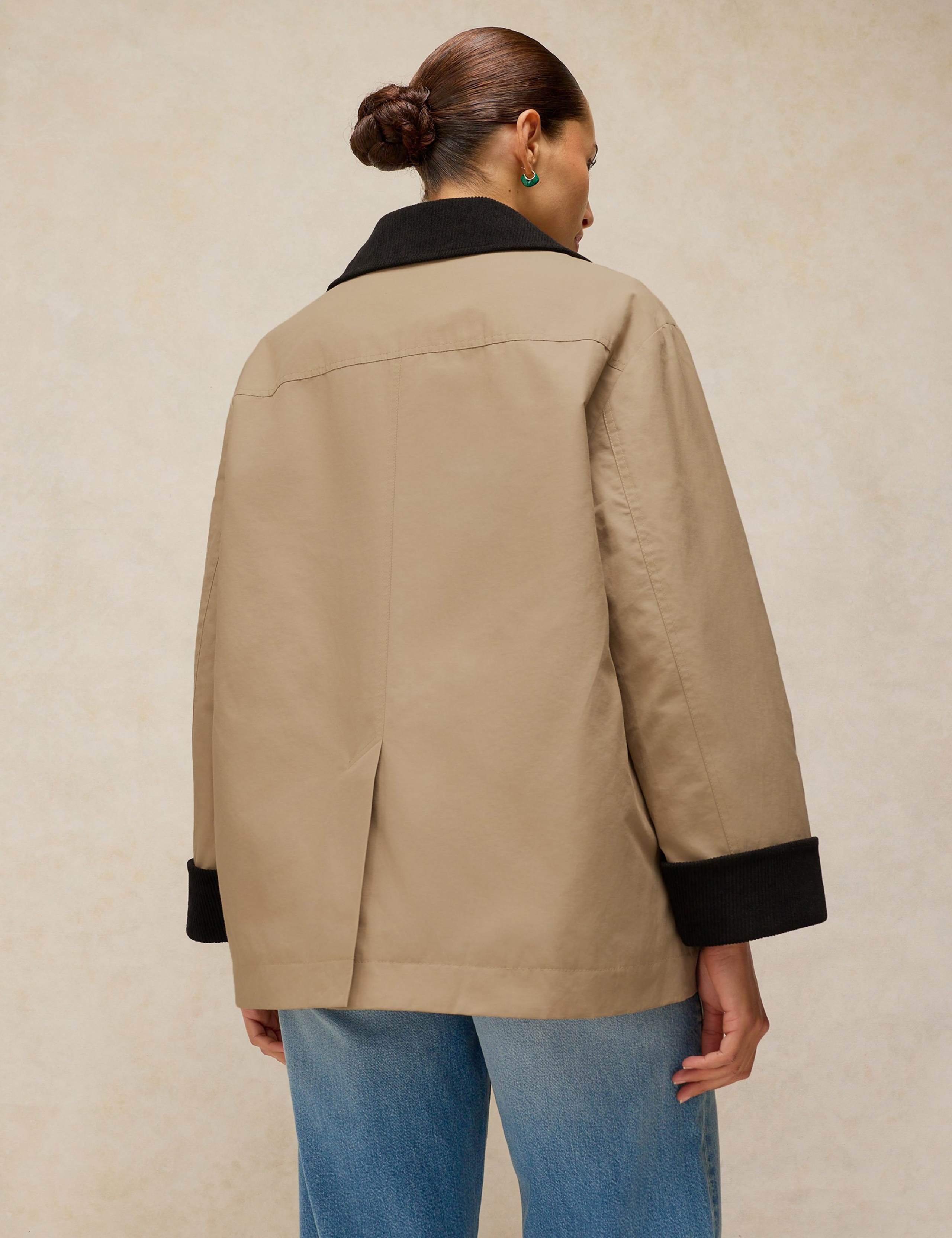 Waxed Collared Coat 5 of 7