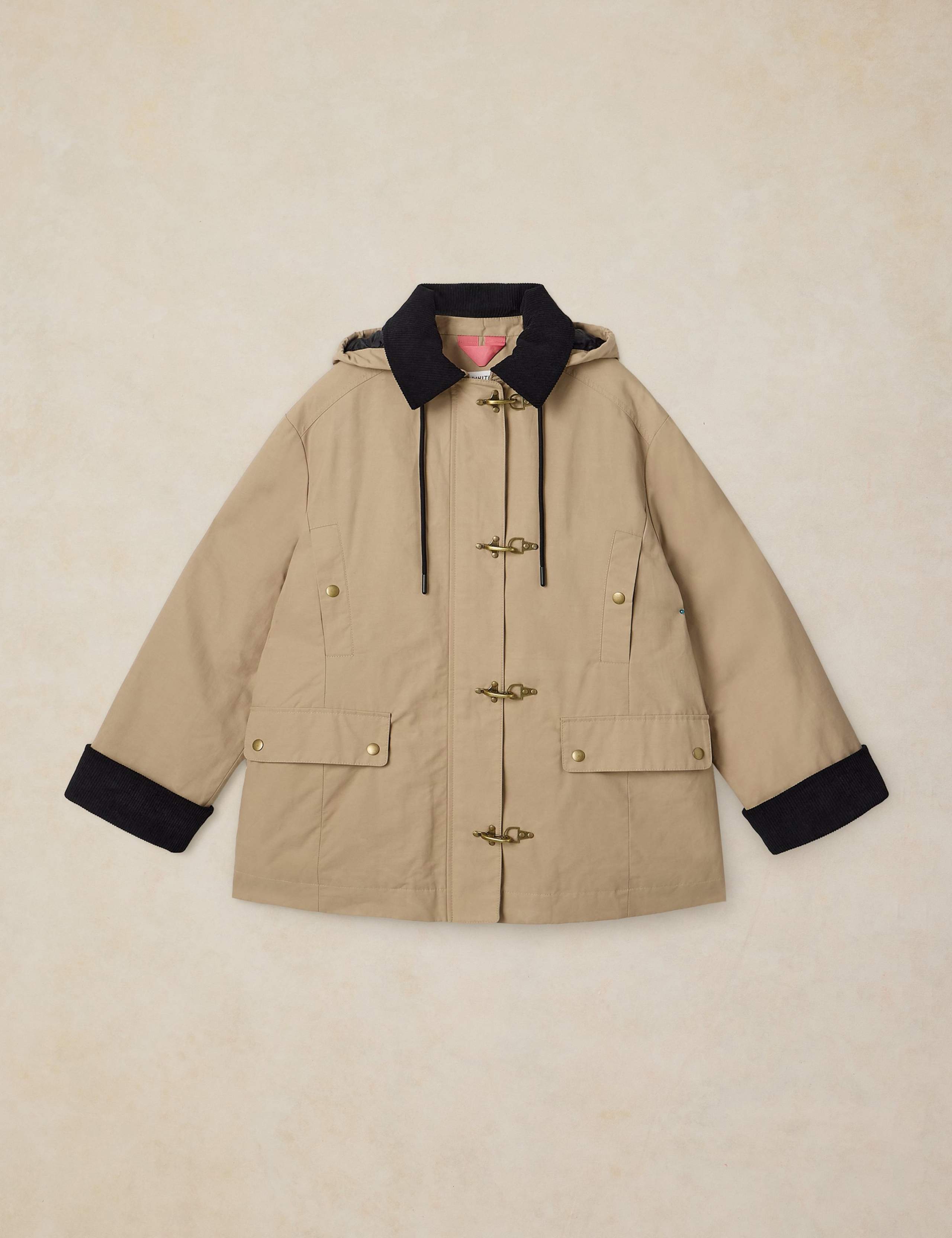 Waxed Collared Coat 2 of 7