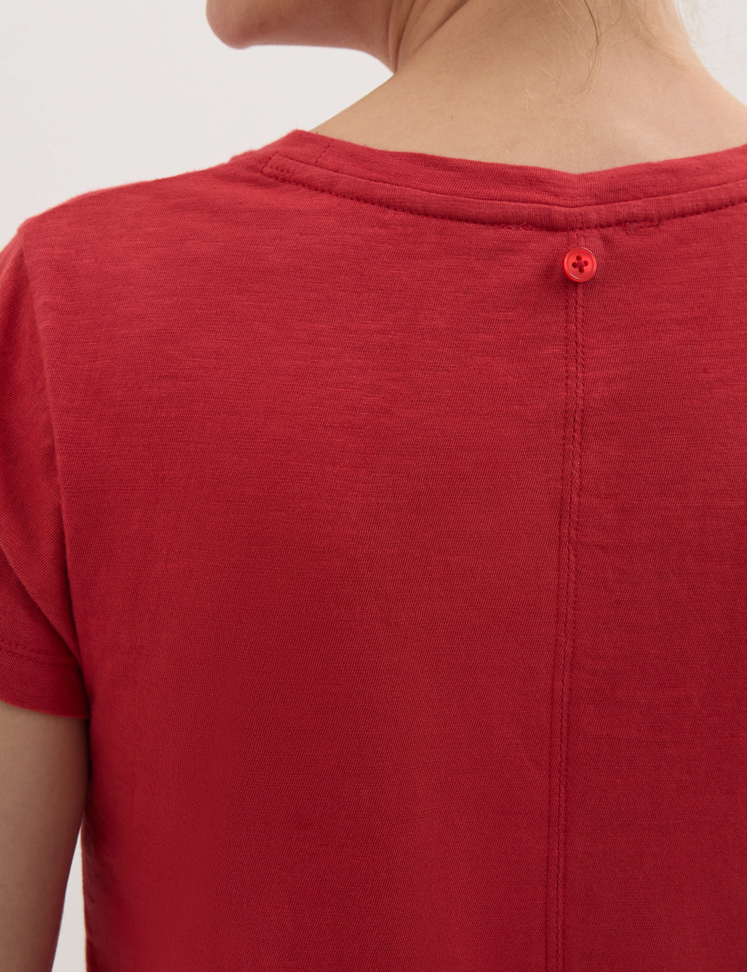 Pure Cotton Slim Fit Top with Scarf 6 of 6