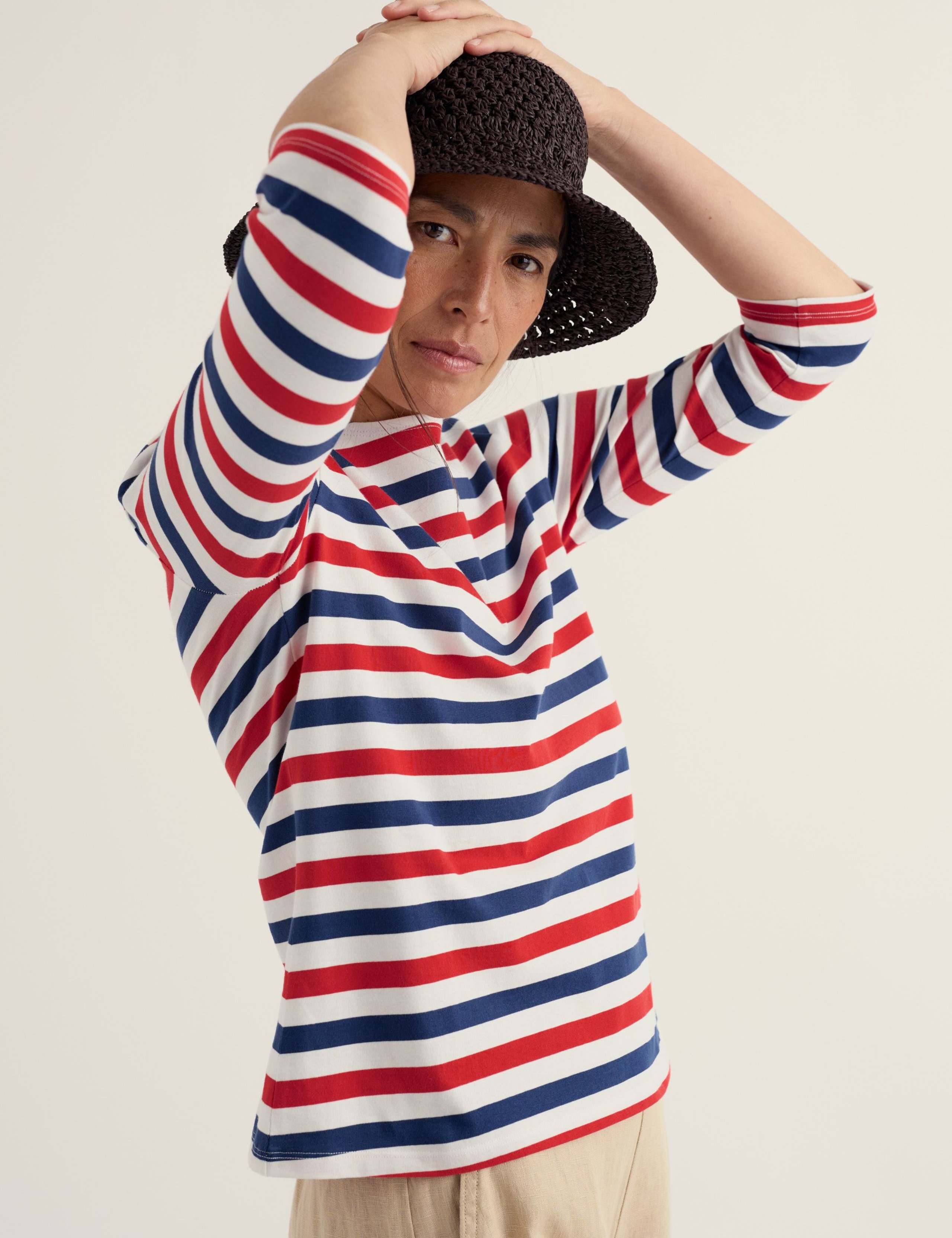 Pure Cotton Striped Top 3 of 6