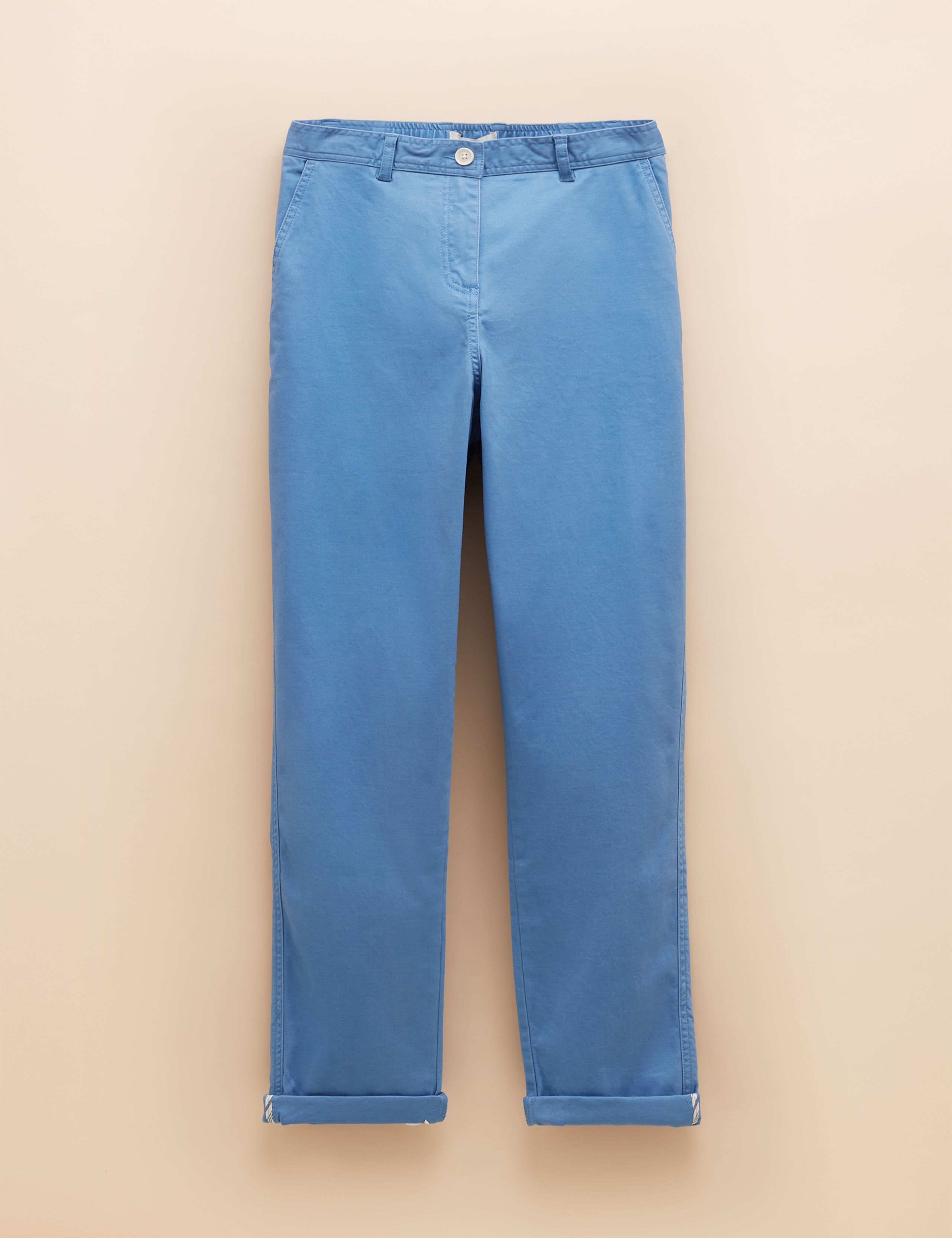 Cotton Rich Brushed Straight Leg Chinos 2 of 6