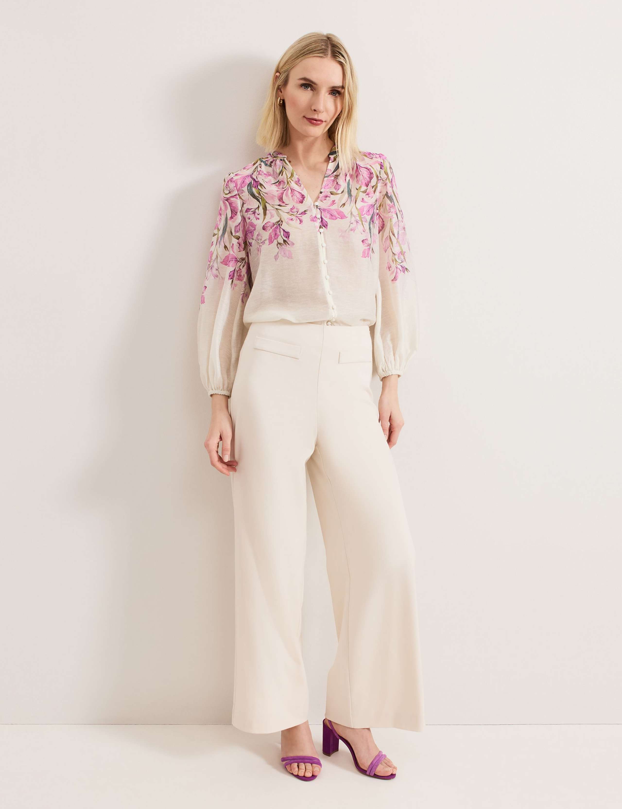 Lyocell Rich Floral Blouse 6 of 6