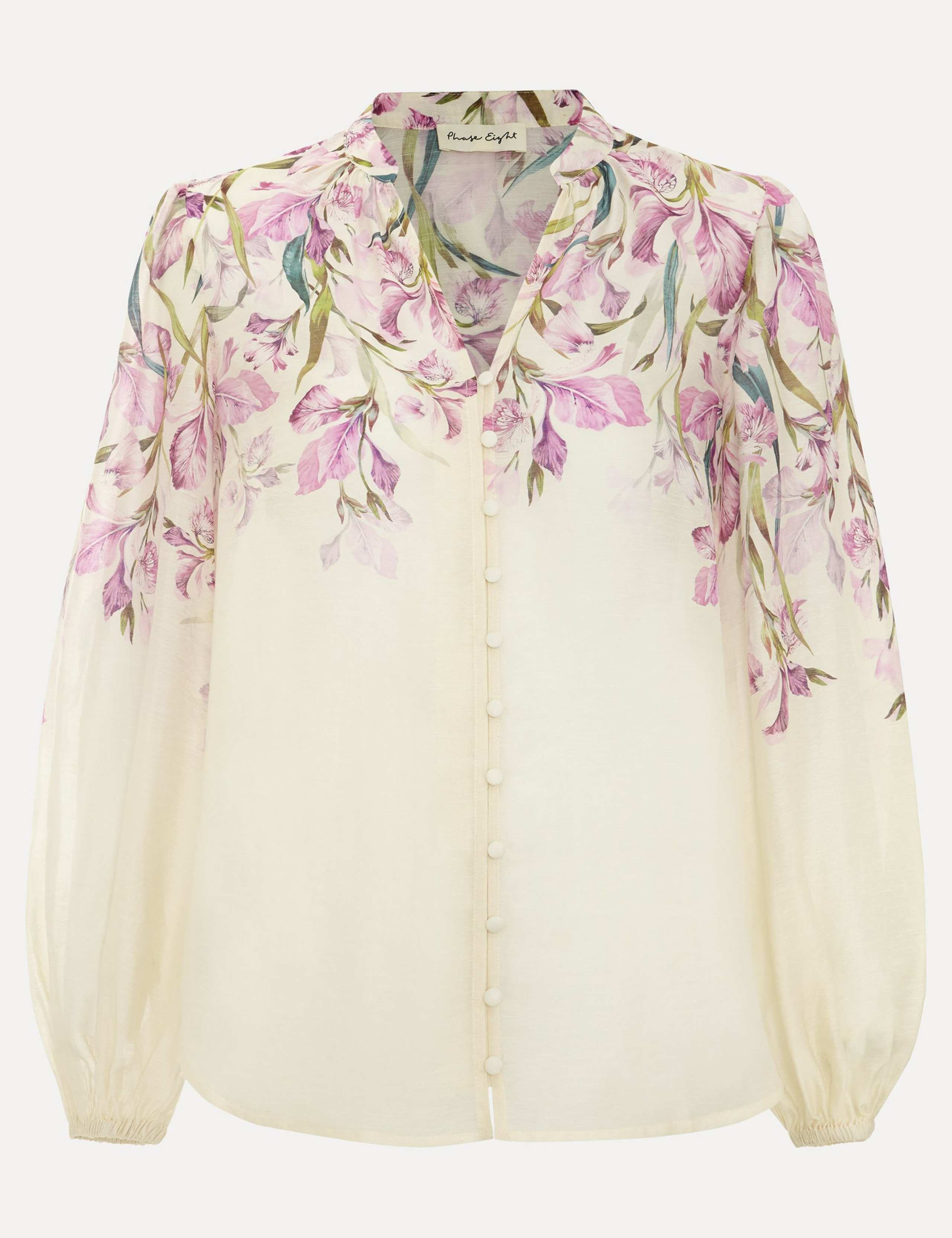 Lyocell Rich Floral Blouse 2 of 6