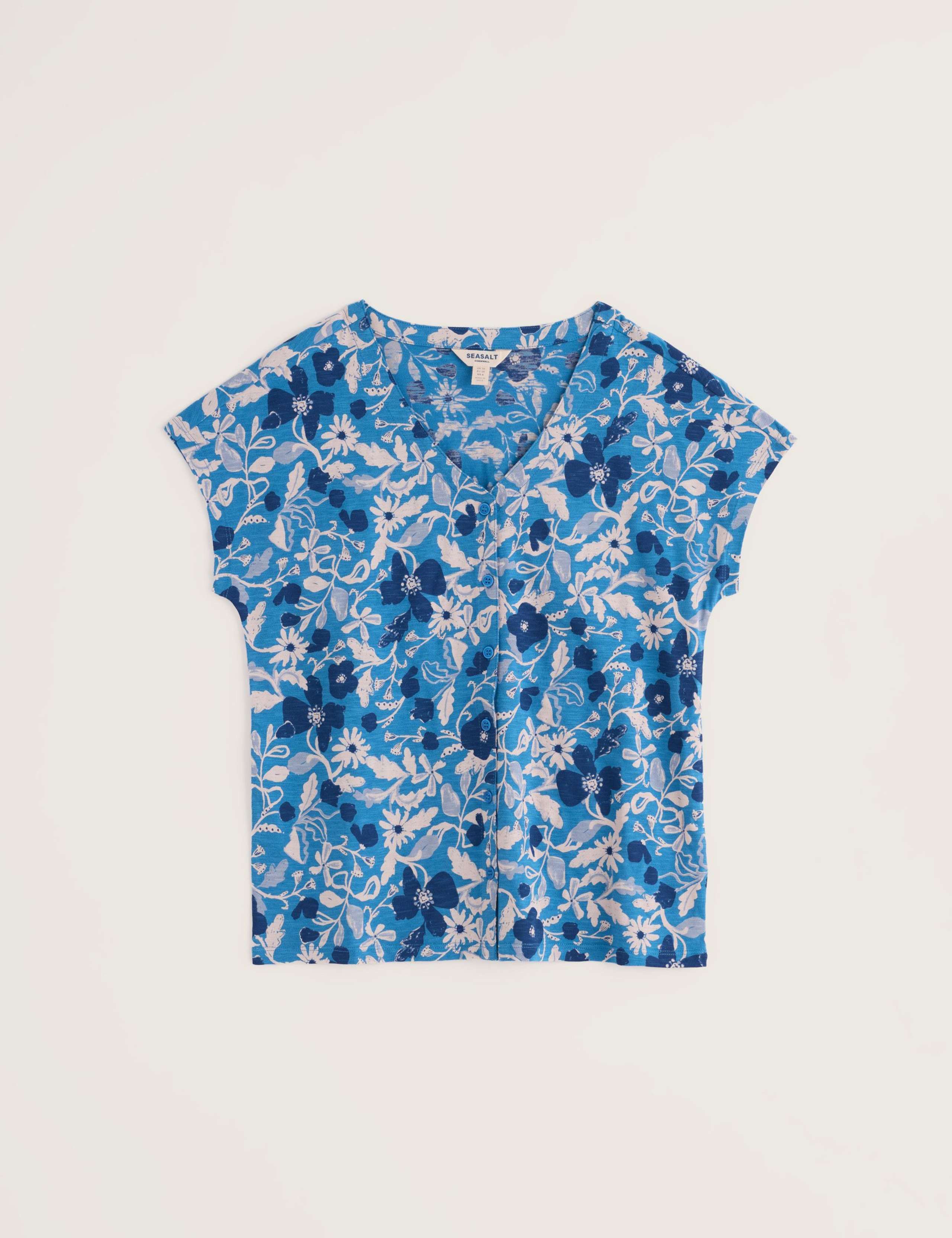 Pure Cotton Floral Top 2 of 5