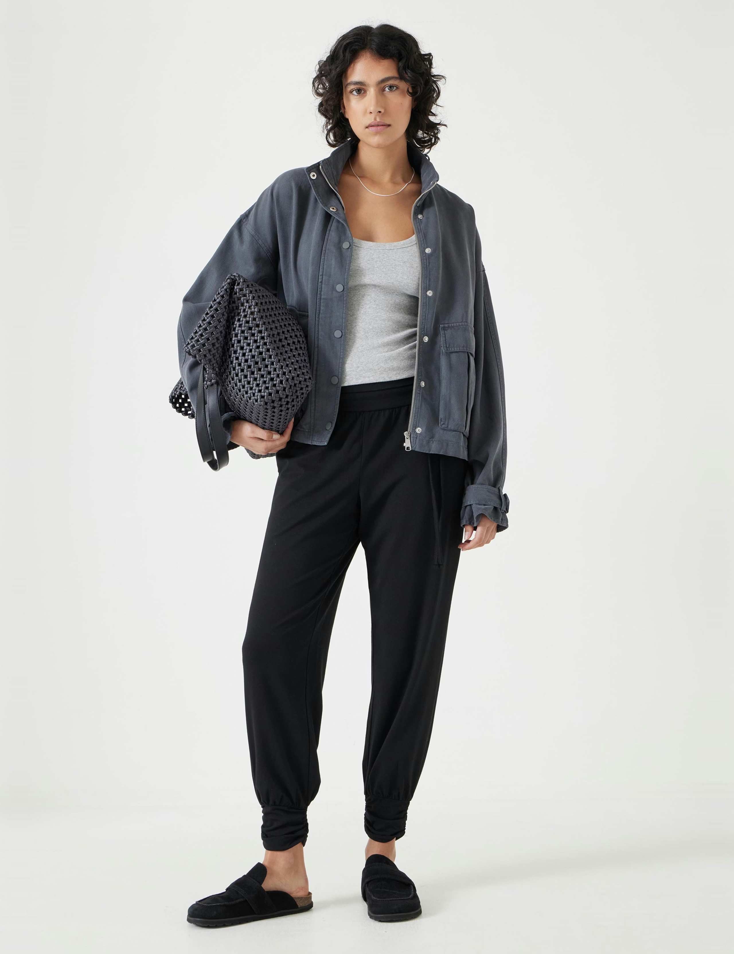 Modal Blend Cuffed Joggers 6 of 6