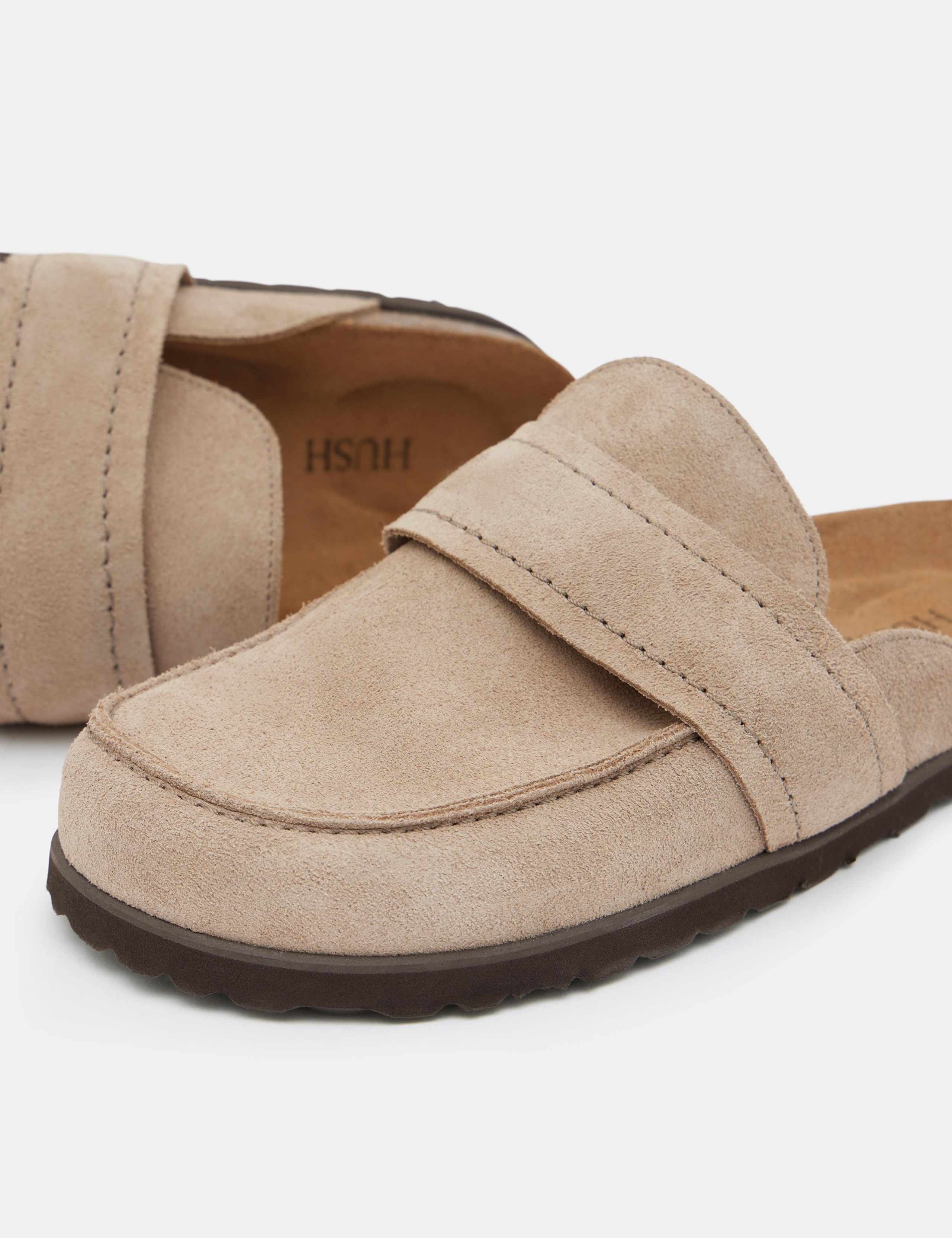 Suede Footbed Flat Mules 3 of 4