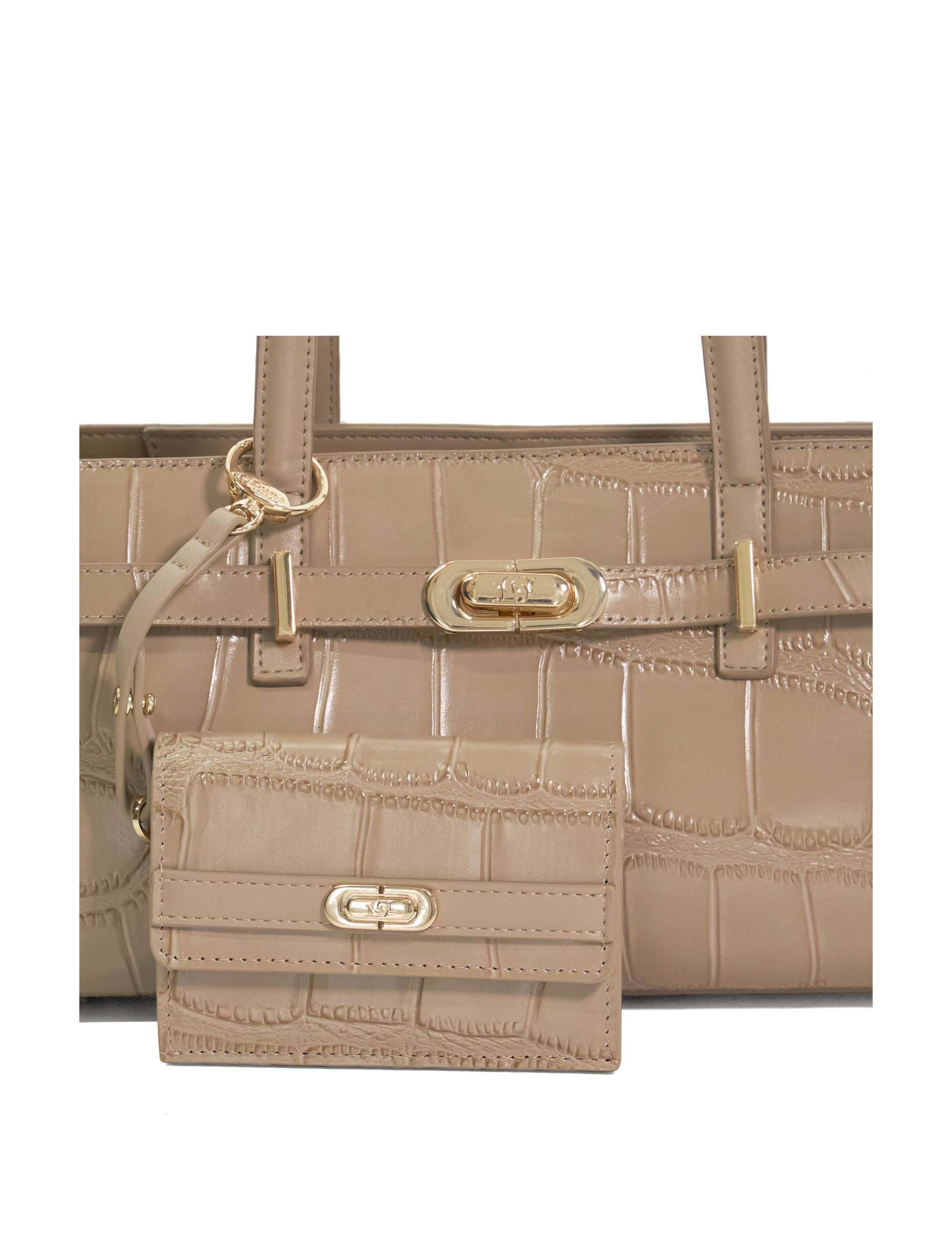 Leather Foldover Purse 3 of 5