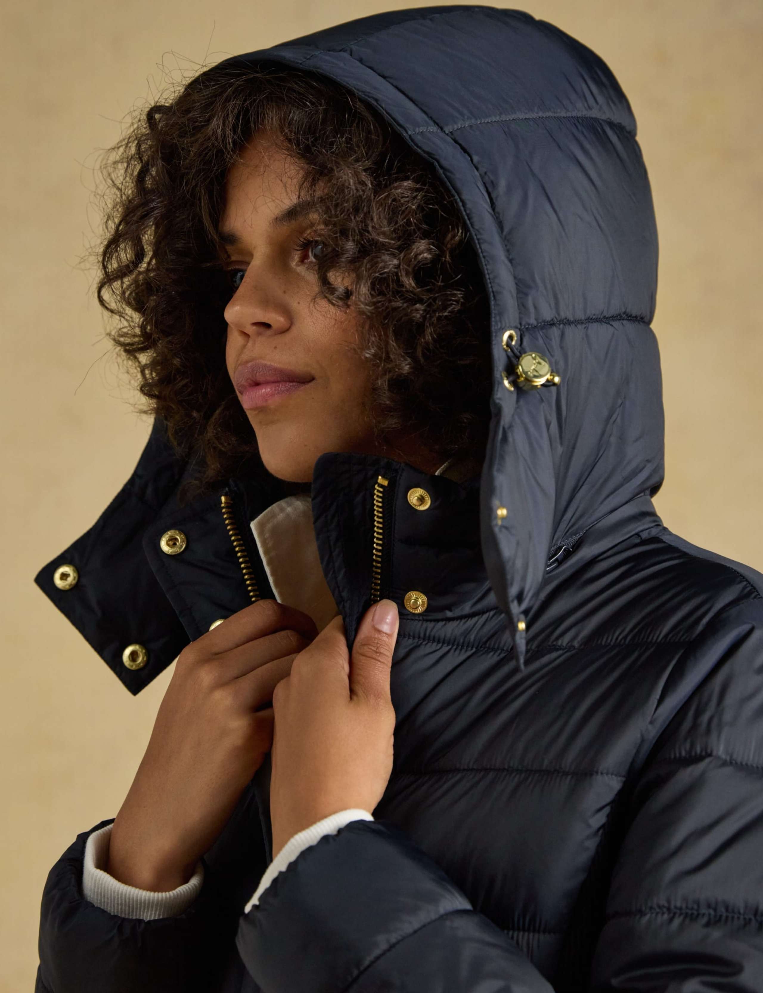 Quilted Padded Hooded Longline Puffer Coat 5 of 10