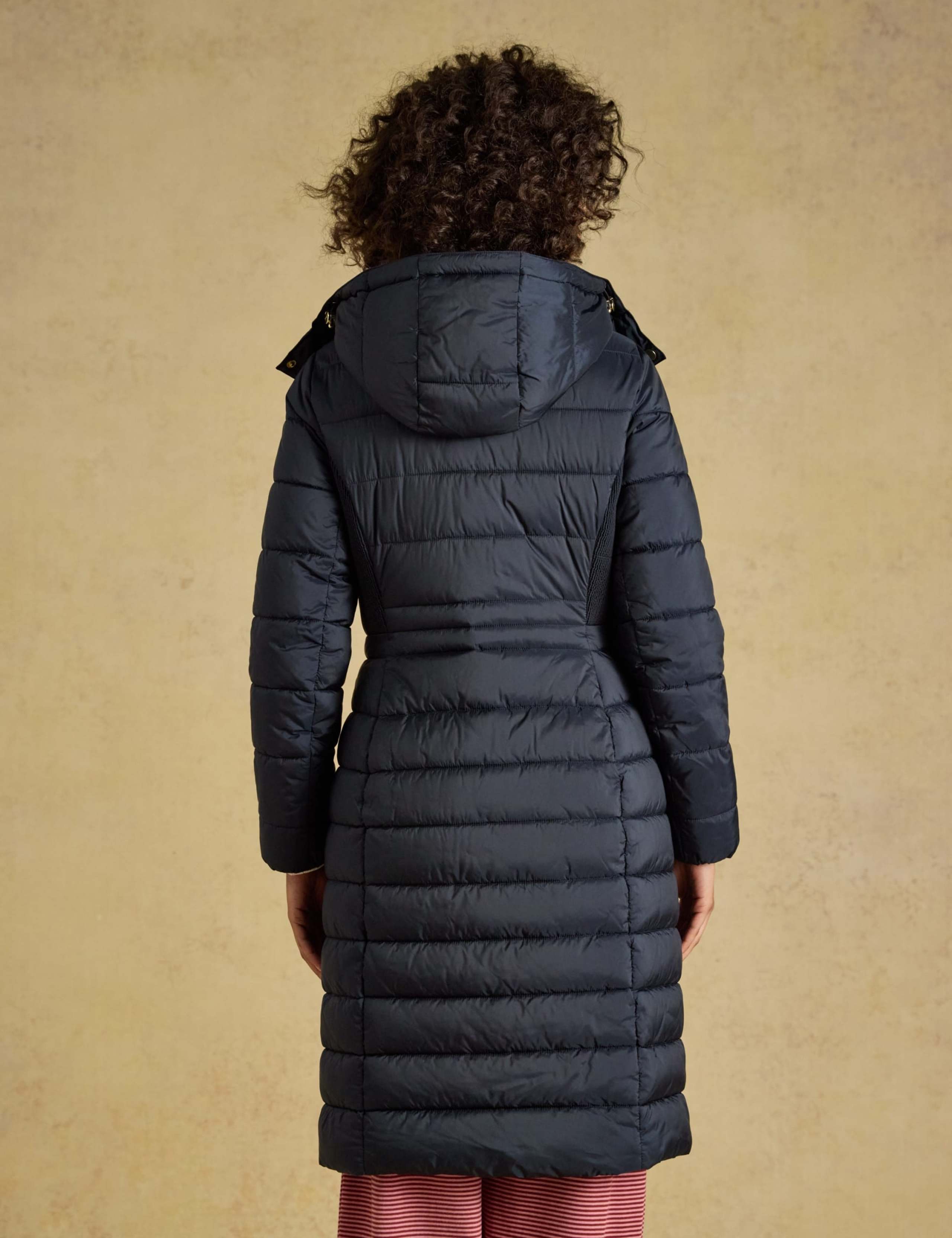 Quilted Padded Hooded Longline Puffer Coat 6 of 10
