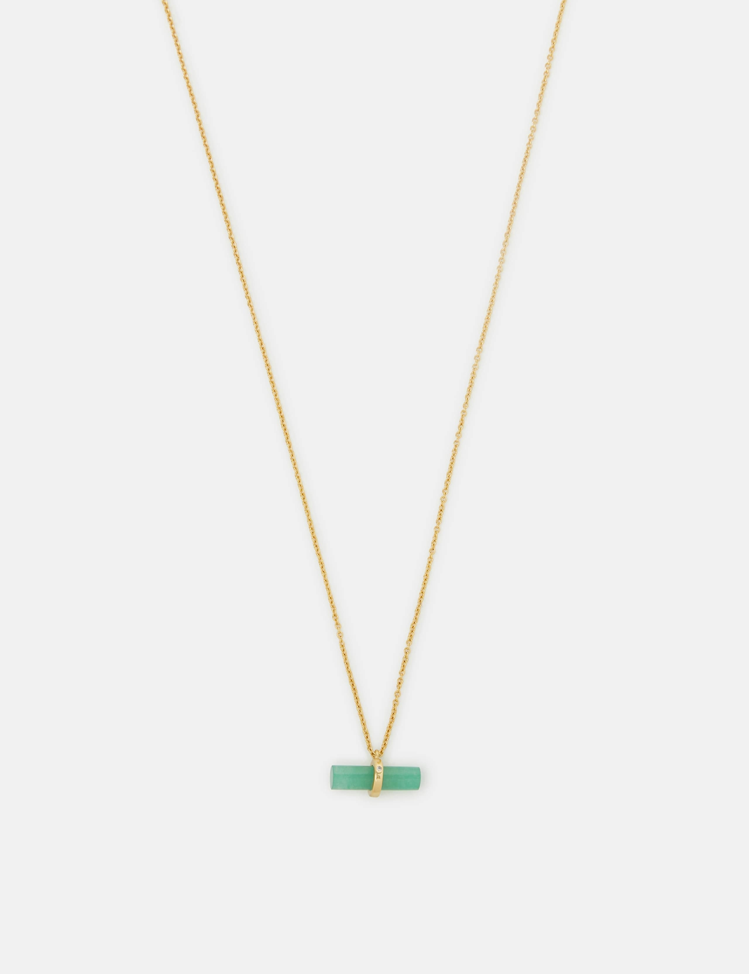14 Carat Gold Plated Healing Stone Necklace 2 of 2