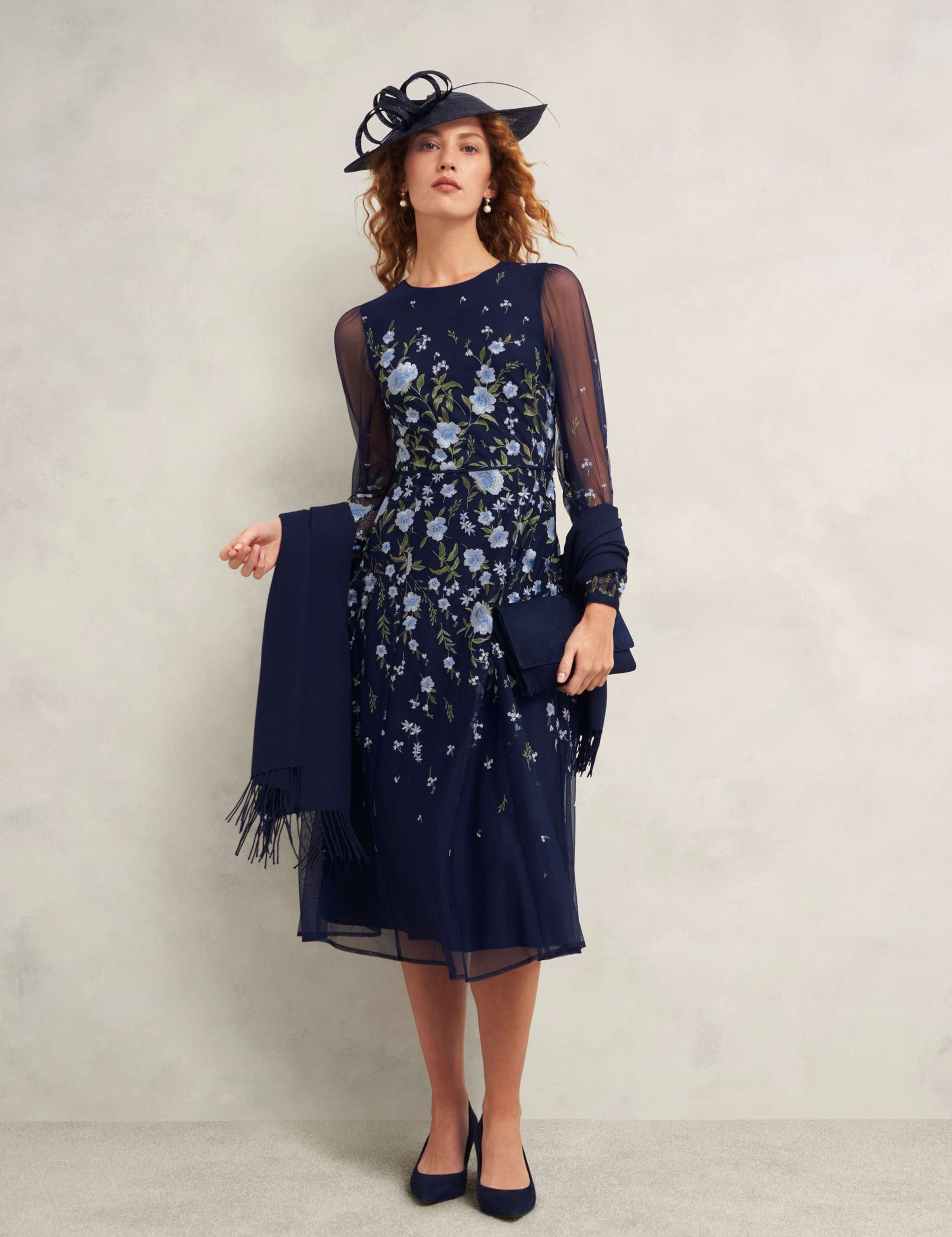 Textured Fringed Scarf 2 of 4