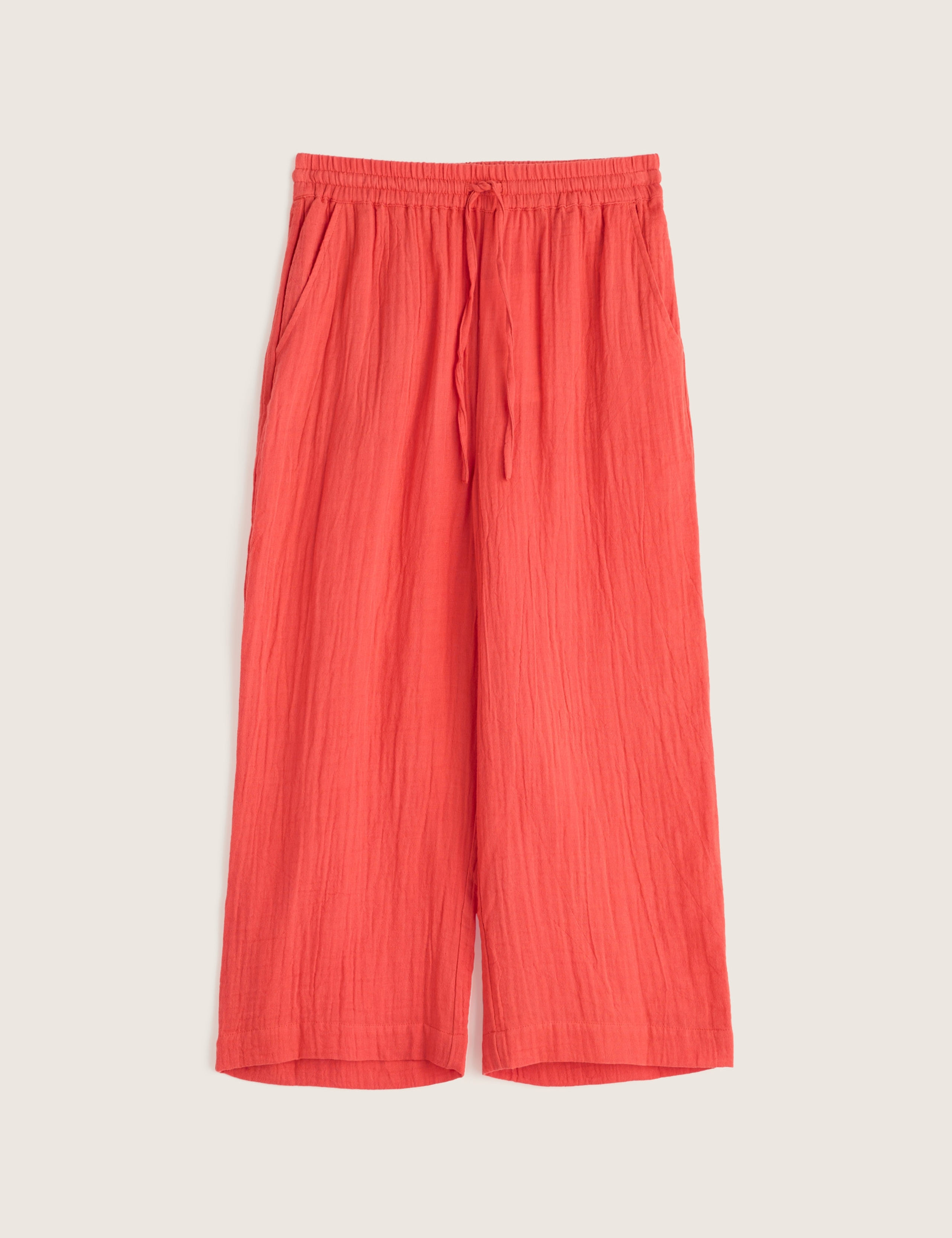 Pure Cotton Wide Leg Cropped Culottes 2 of 5