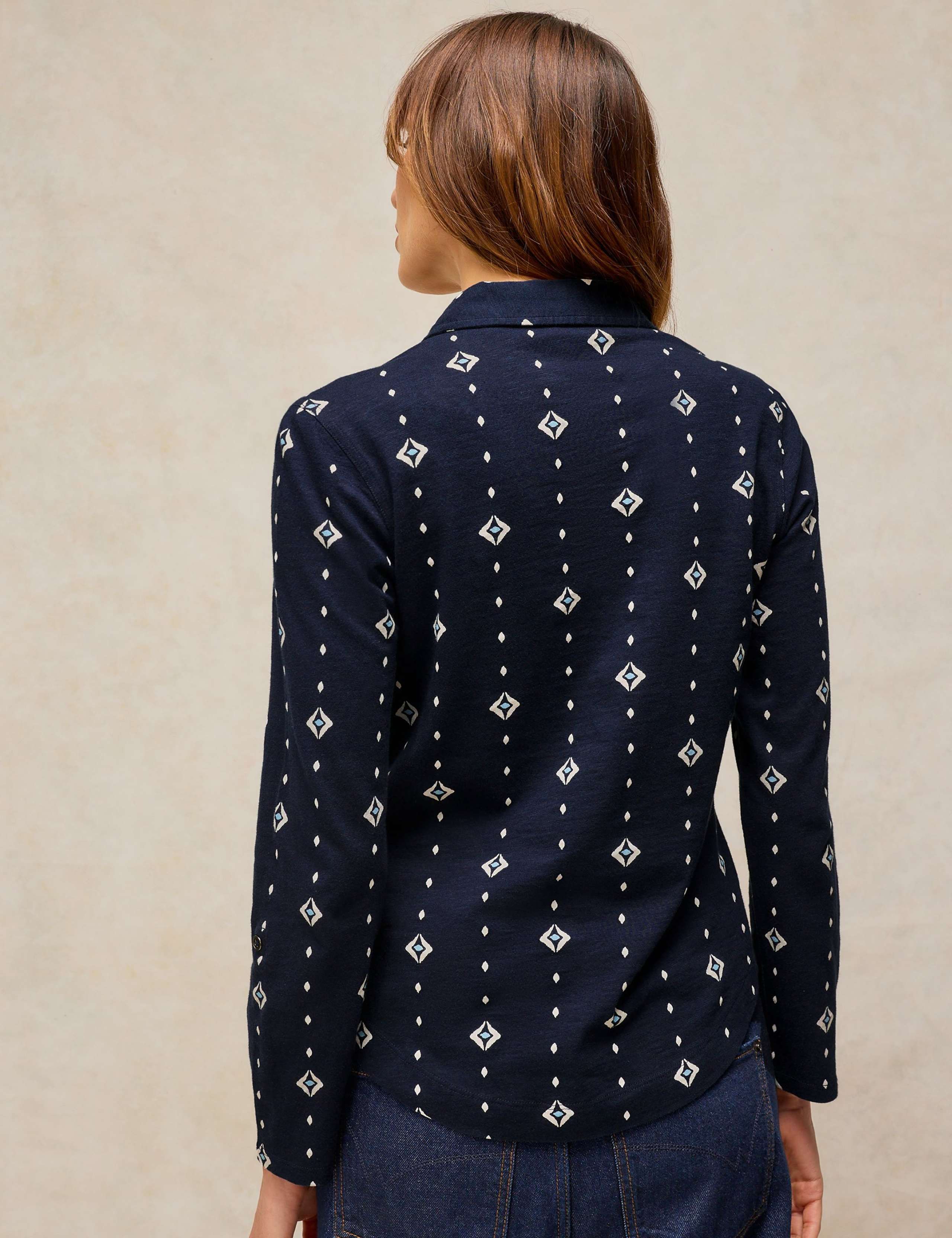 Pure Cotton Printed Collared Shirt 3 of 6
