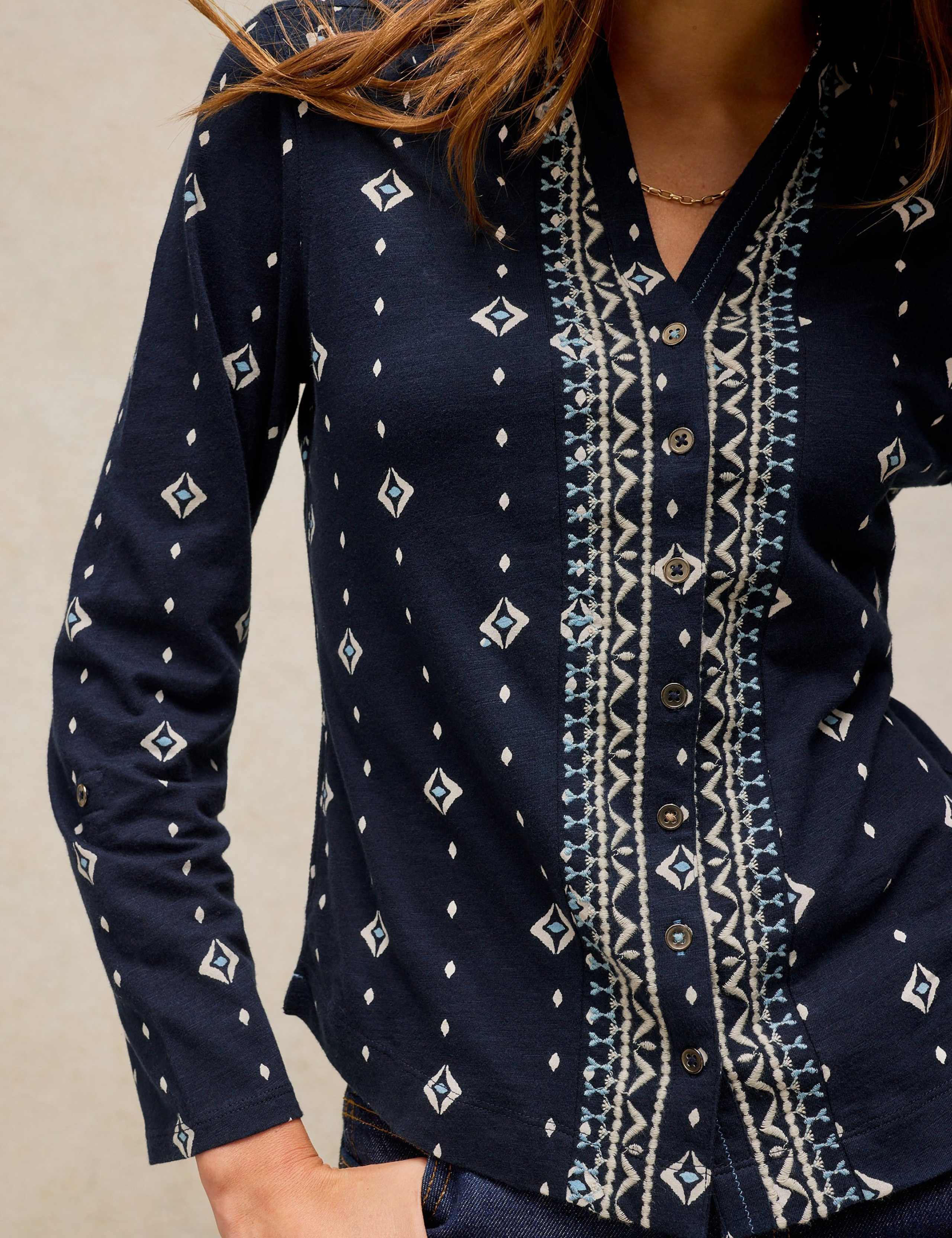 Pure Cotton Printed Collared Shirt 5 of 6