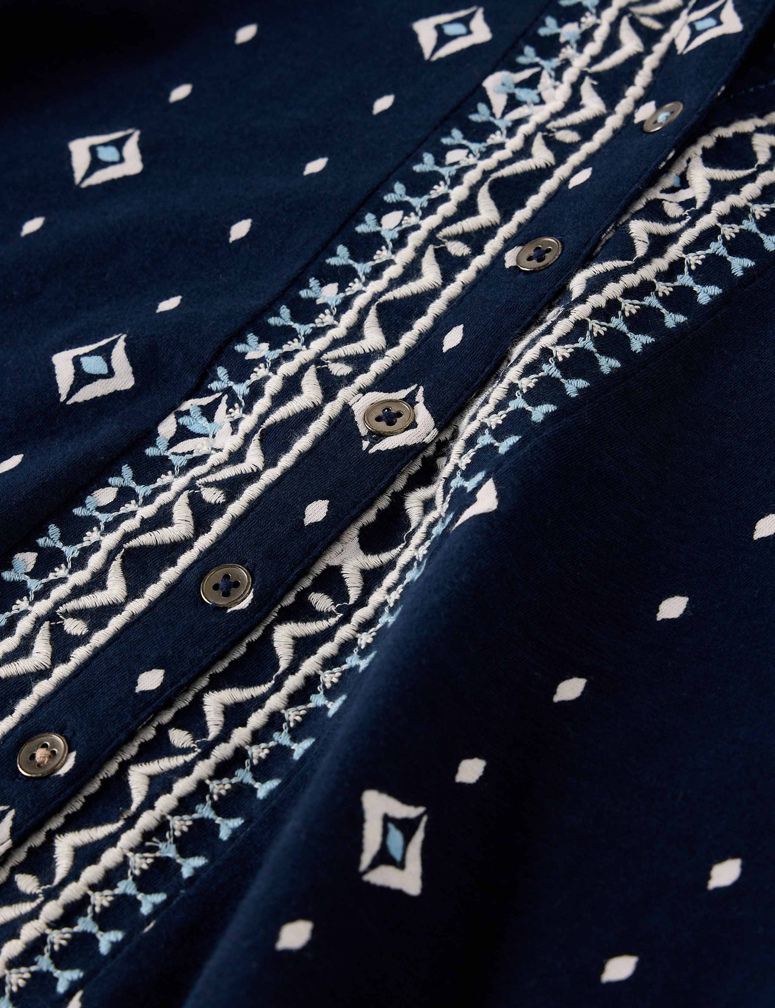 Pure Cotton Printed Collared Shirt 6 of 6