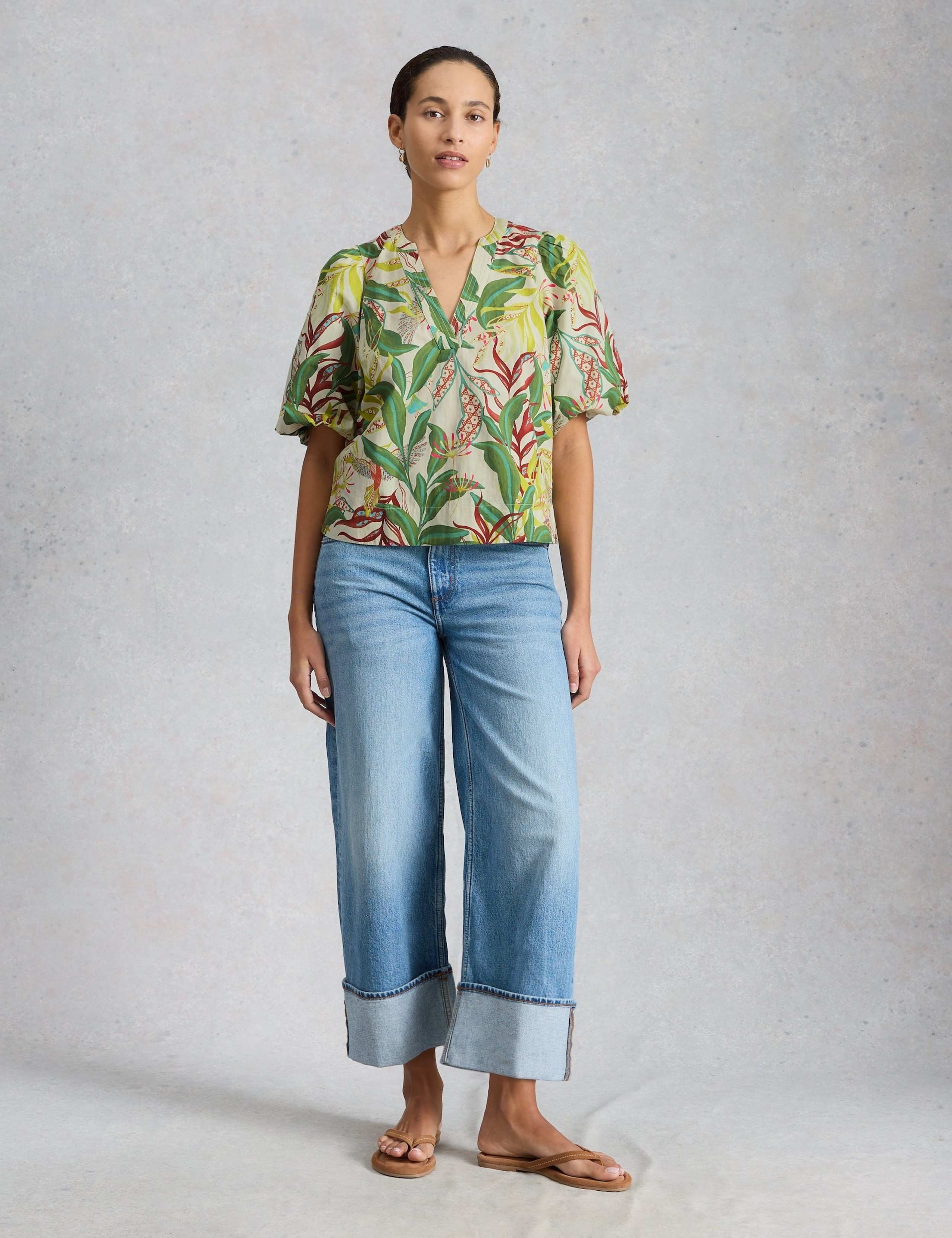 Pure Cotton Printed Top 3 of 6