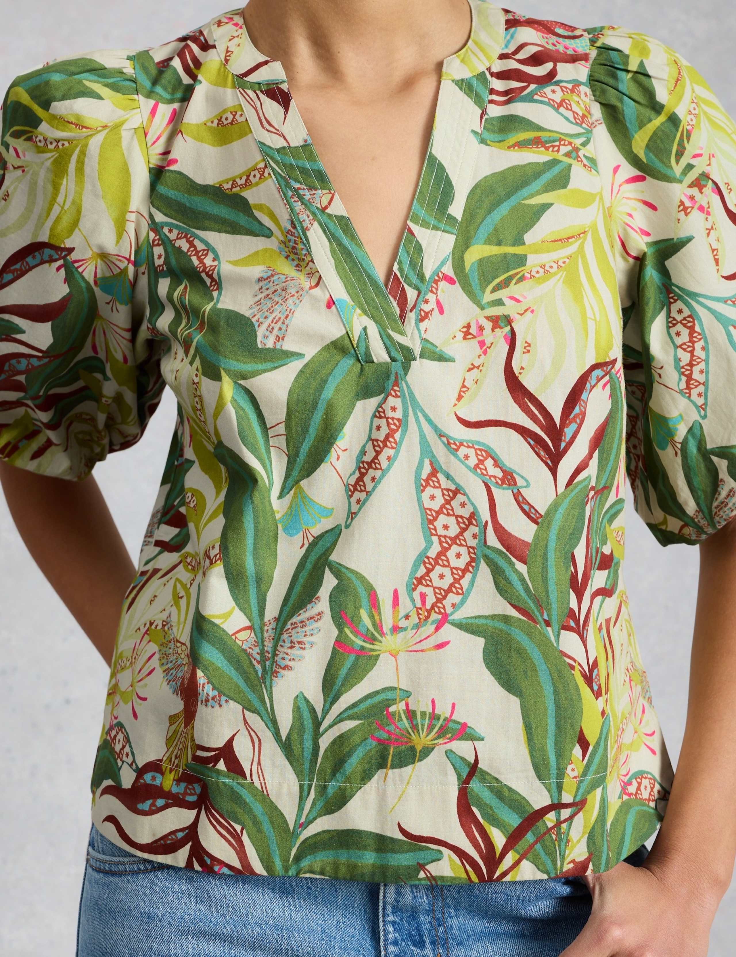 Pure Cotton Printed Top 4 of 6