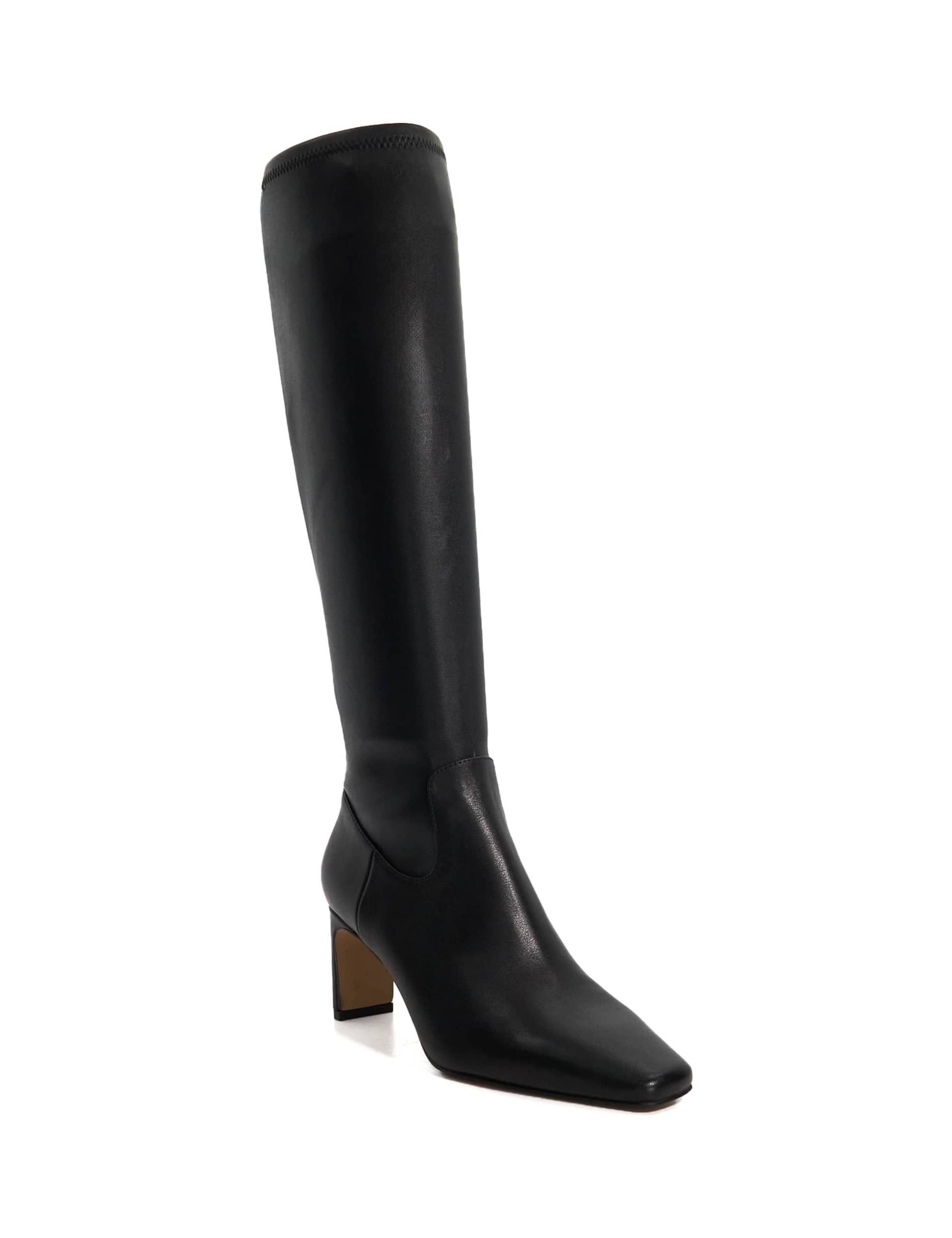 Leather Stiletto Heel Knee High Boots 3 of 5