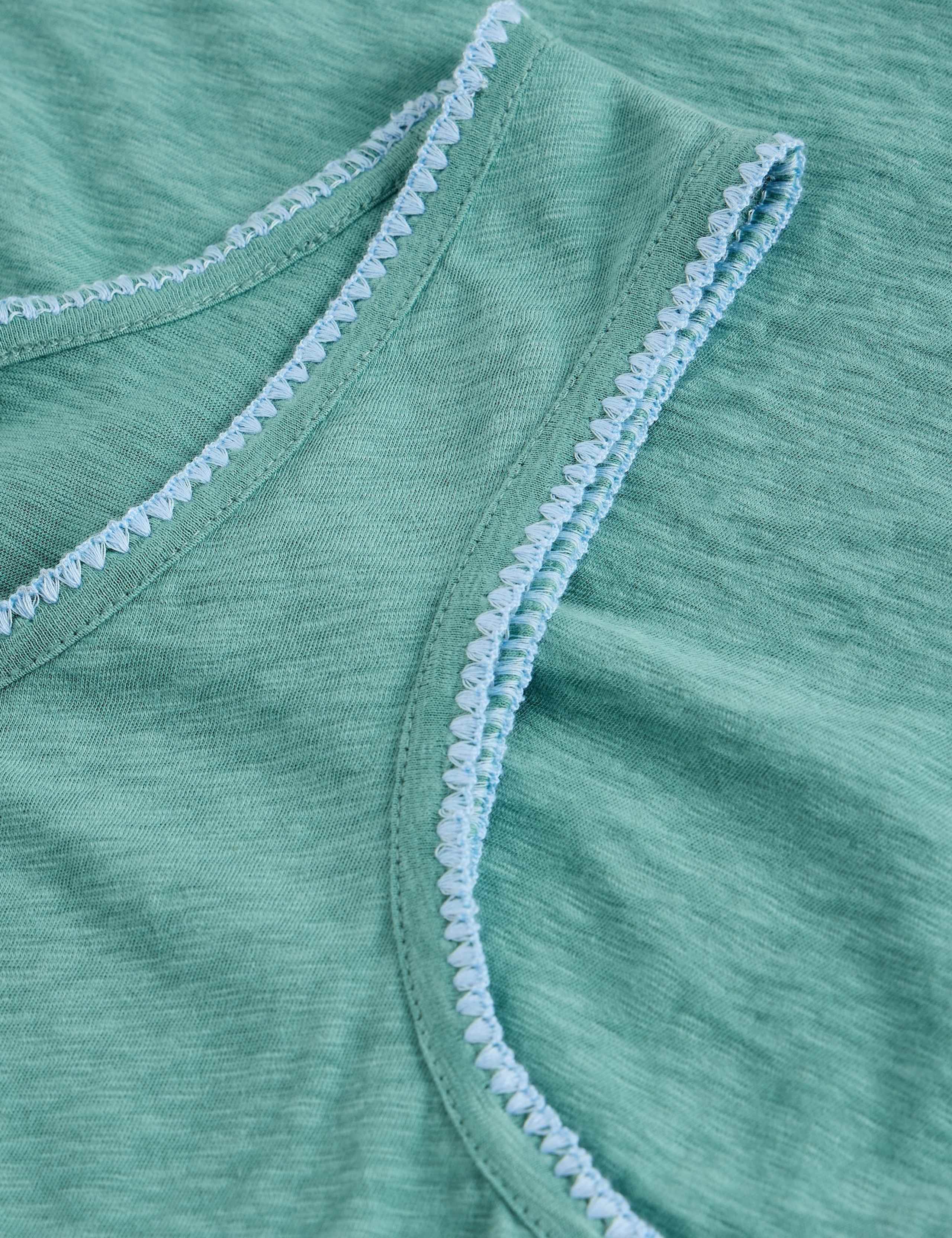 Pure Cotton Scoop Neck Vest 5 of 6