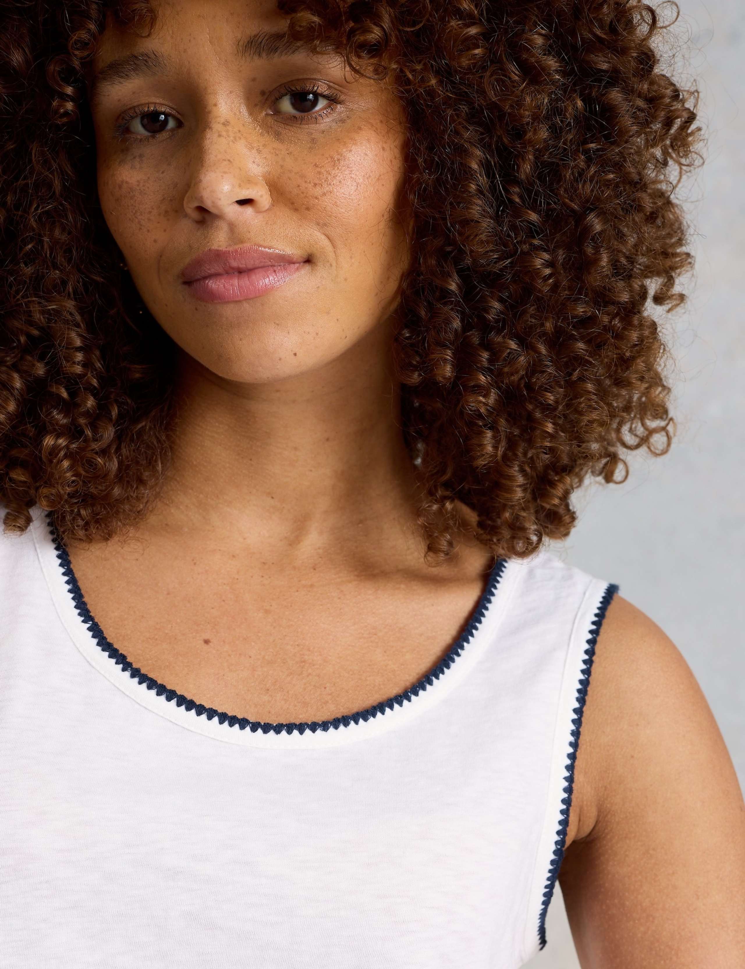 Pure Cotton Scoop Neck Vest 6 of 6