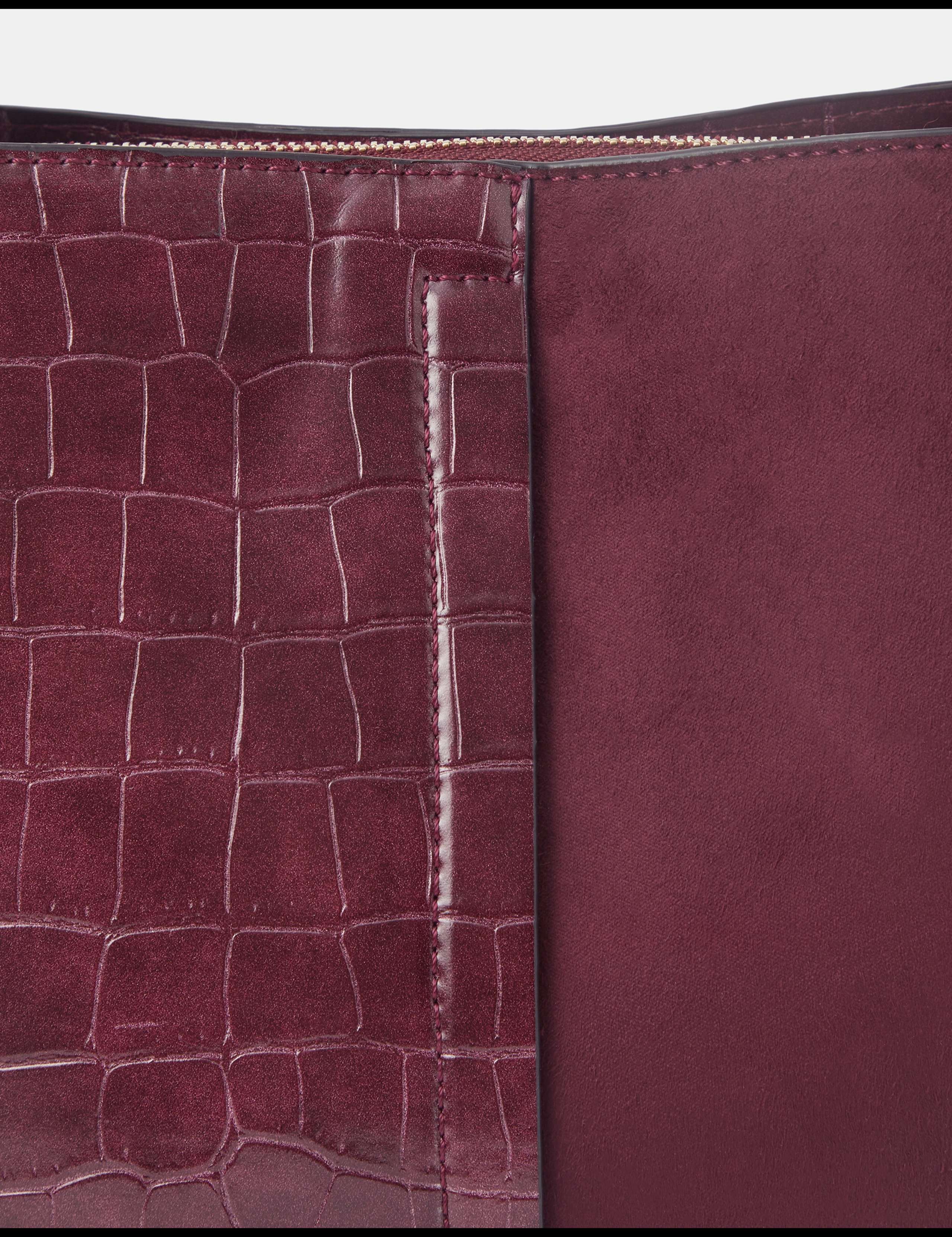 Croc Effect Cross Body Bag 3 of 3