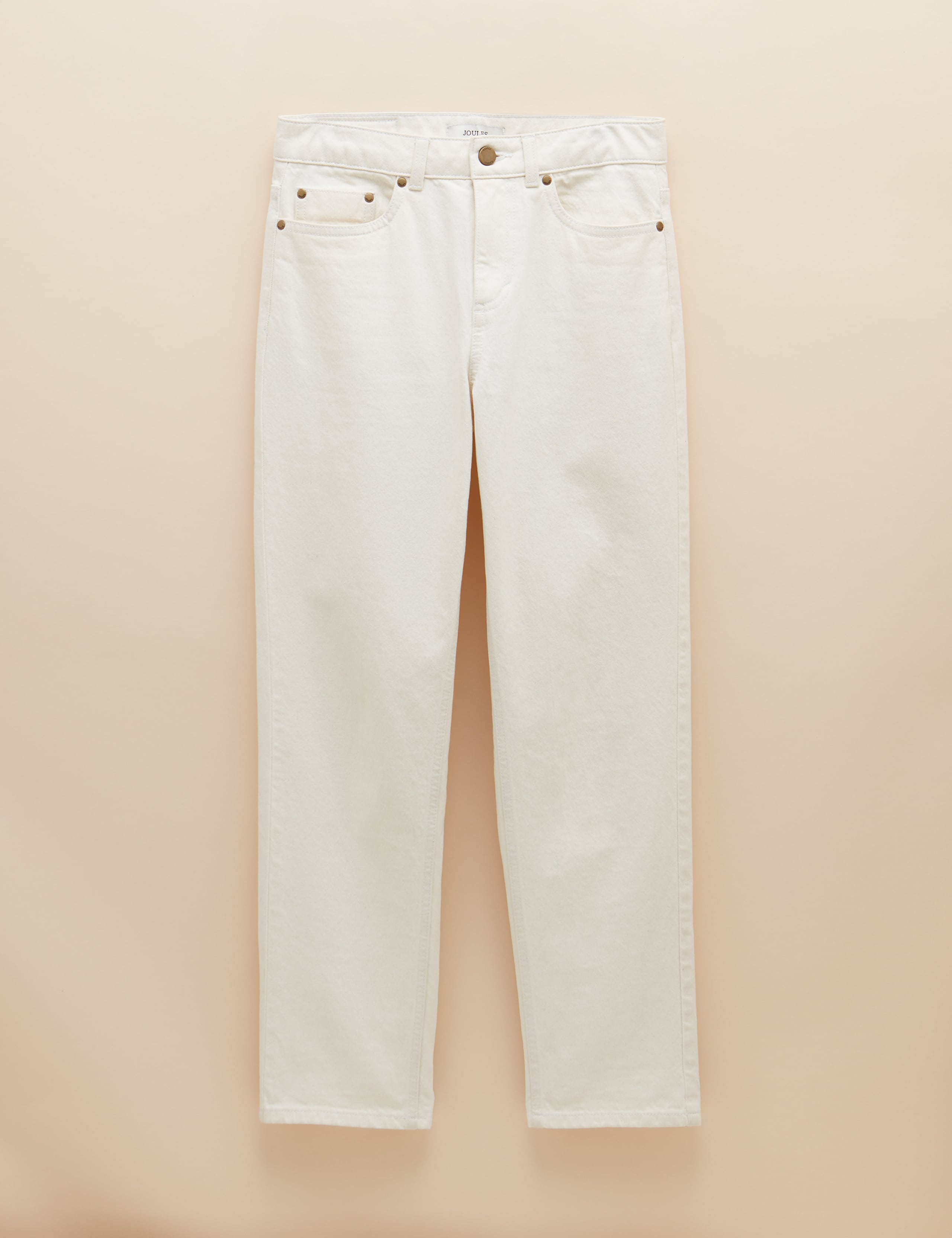 Cotton Rich Straight Leg Jeans With Modal 2 of 5