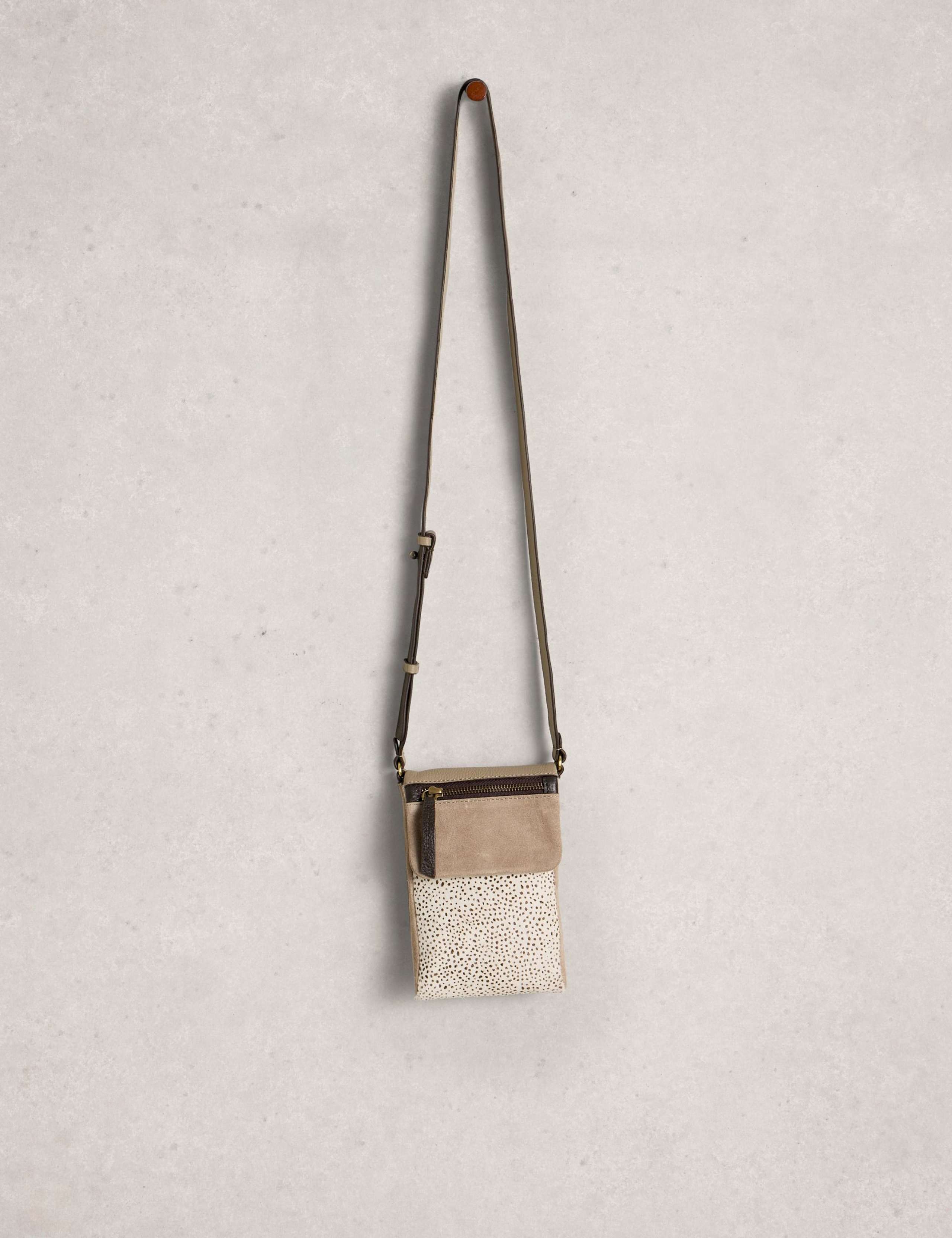 Leather Cross Body Phone Bag 4 of 4