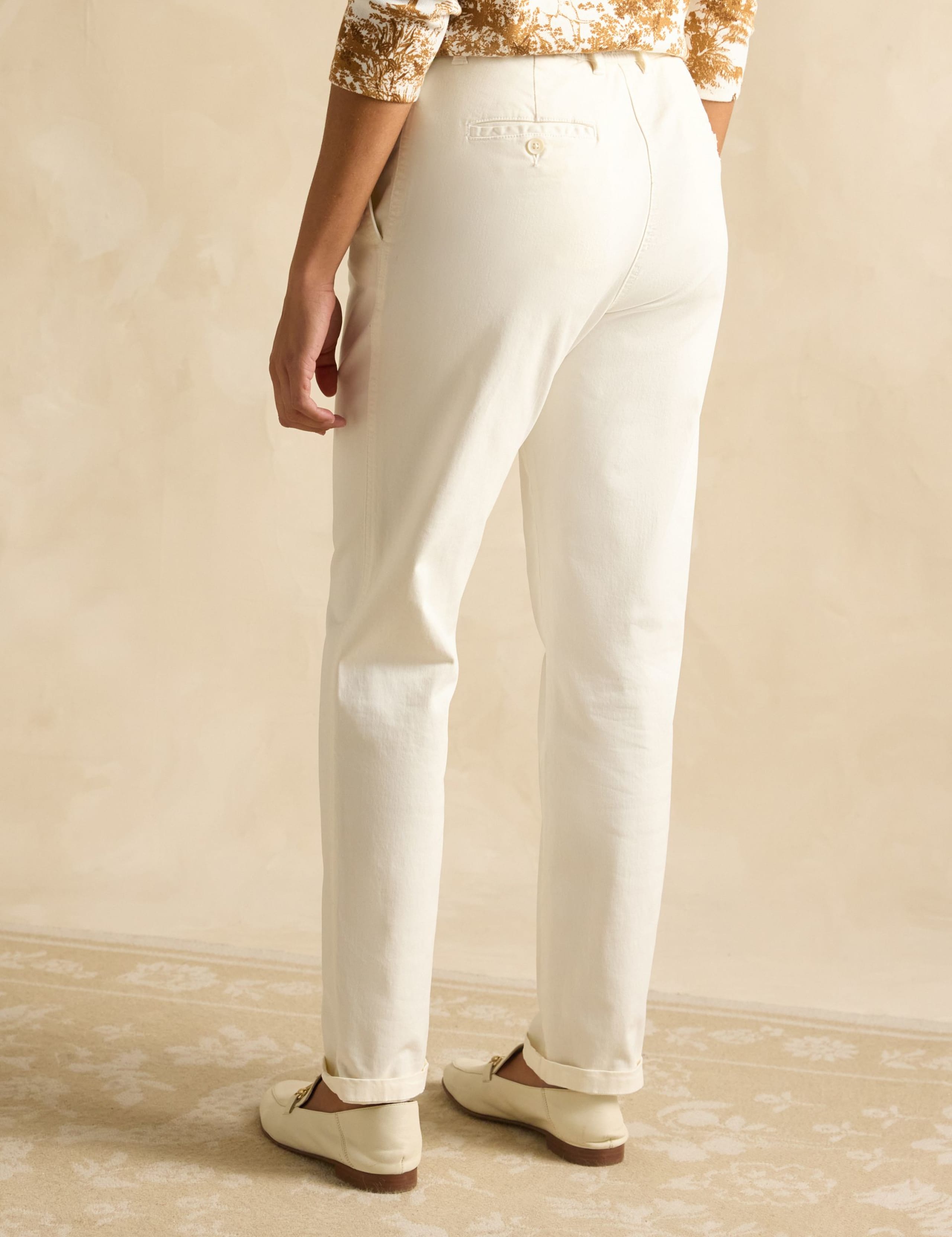 Cotton Rich Slim Fit Chinos 3 of 5