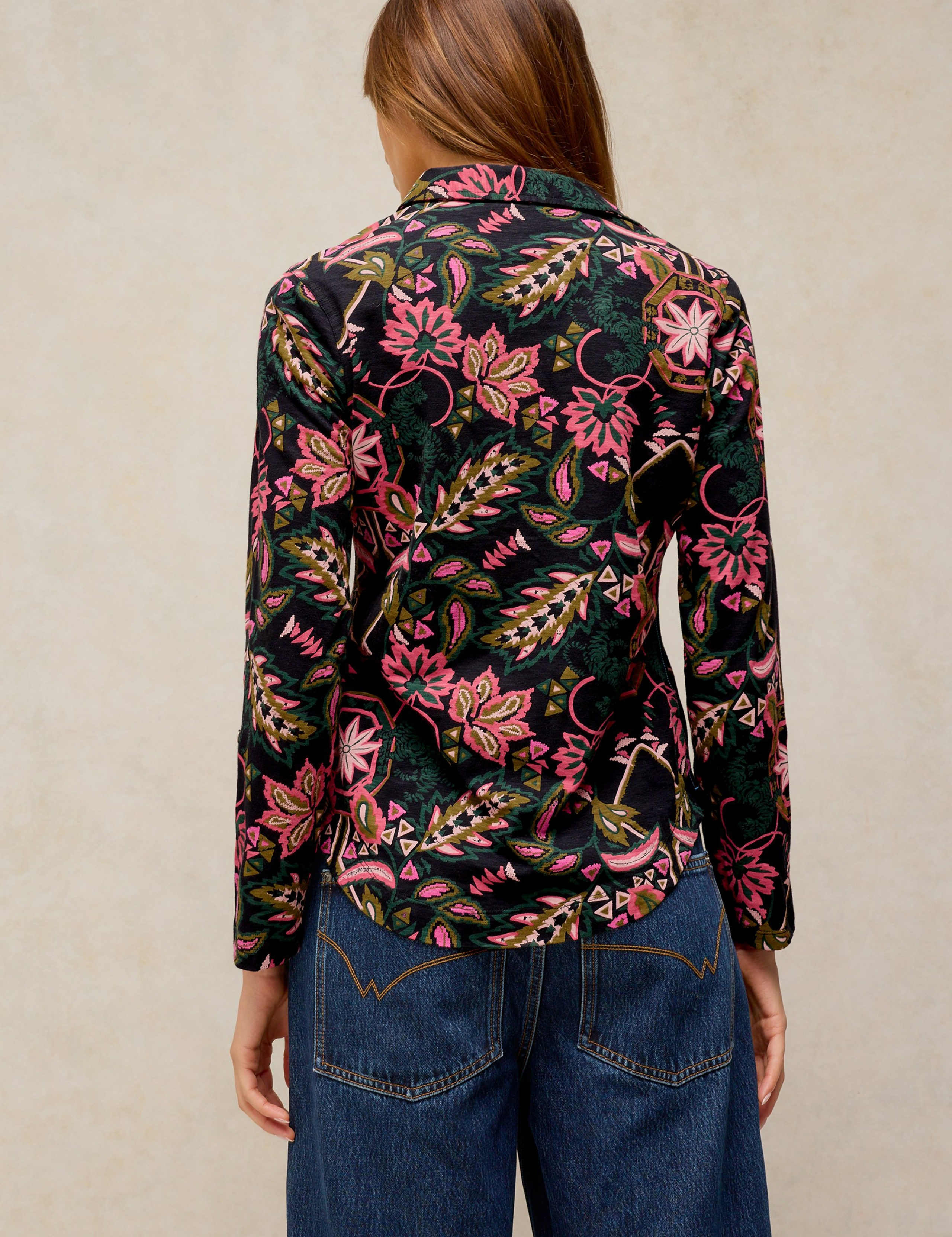 Pure Cotton Printed Collared Shirt 3 of 6
