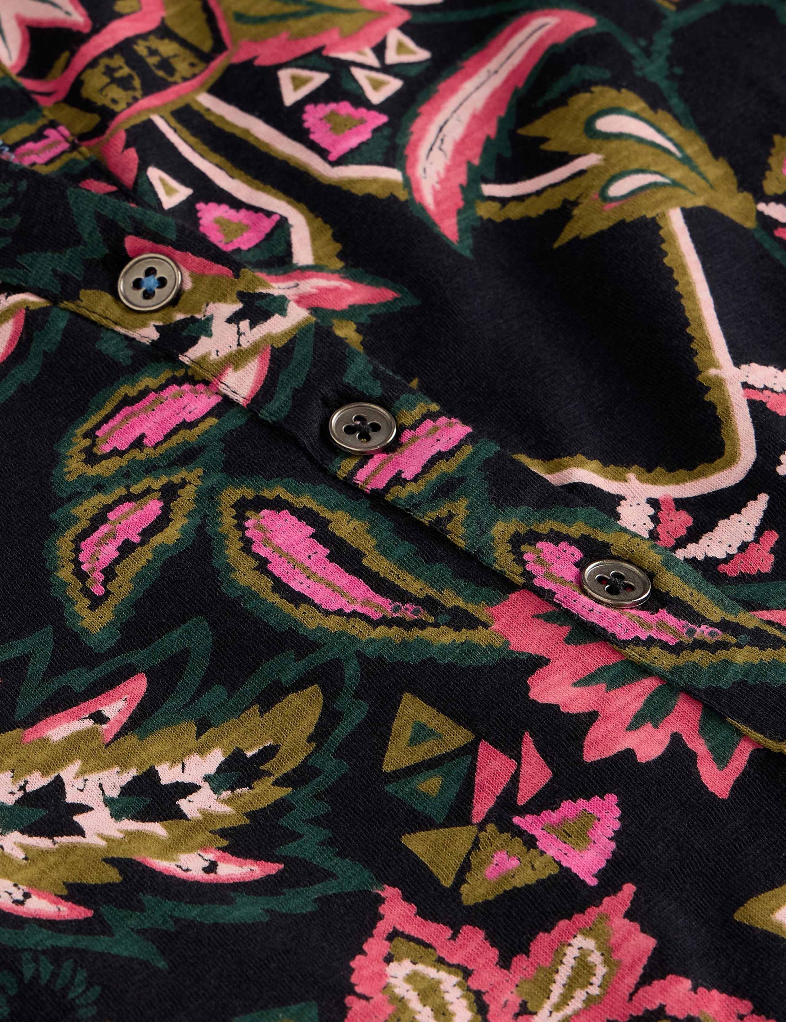 Pure Cotton Printed Collared Shirt 5 of 6