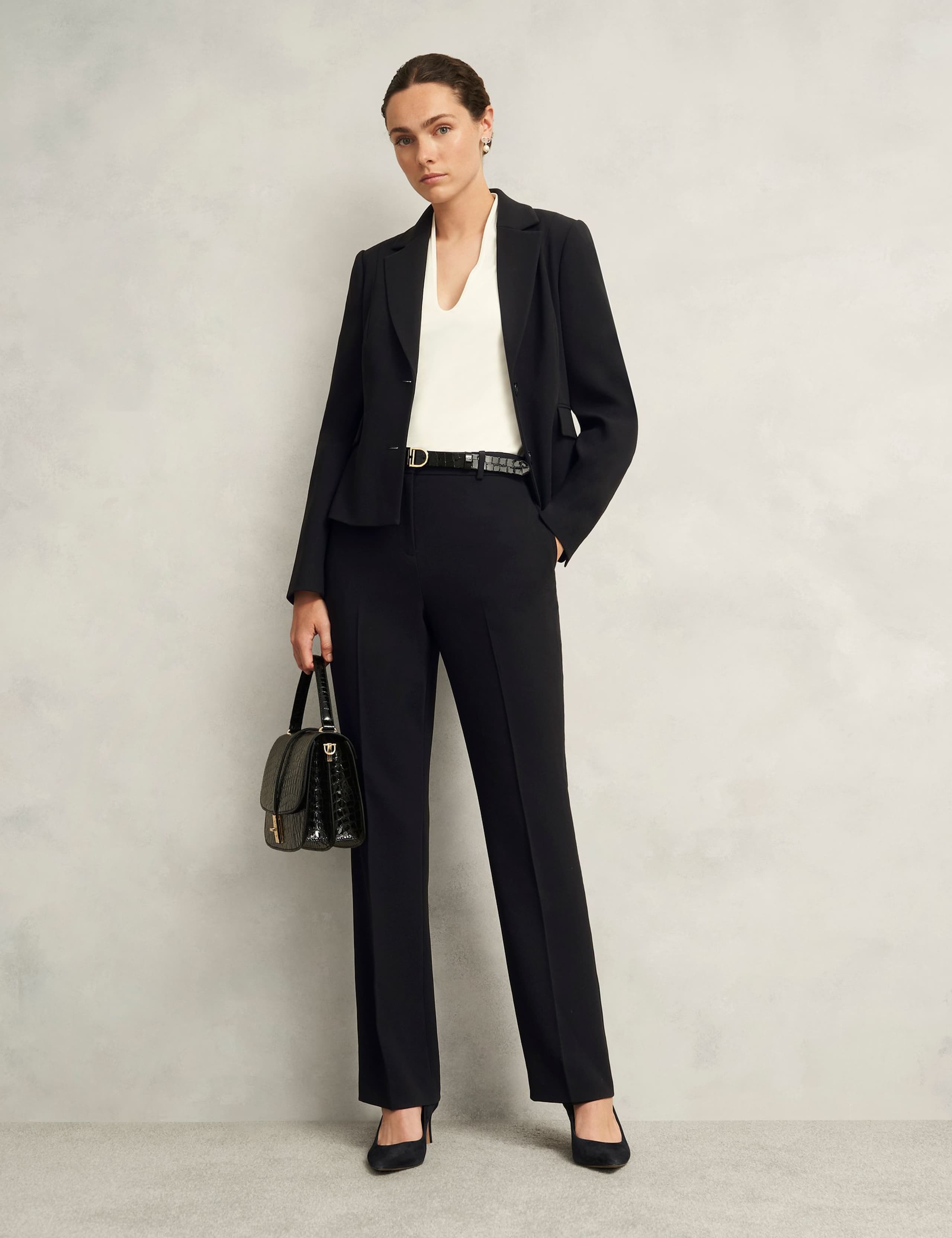 Straight Leg Trousers 3 of 6