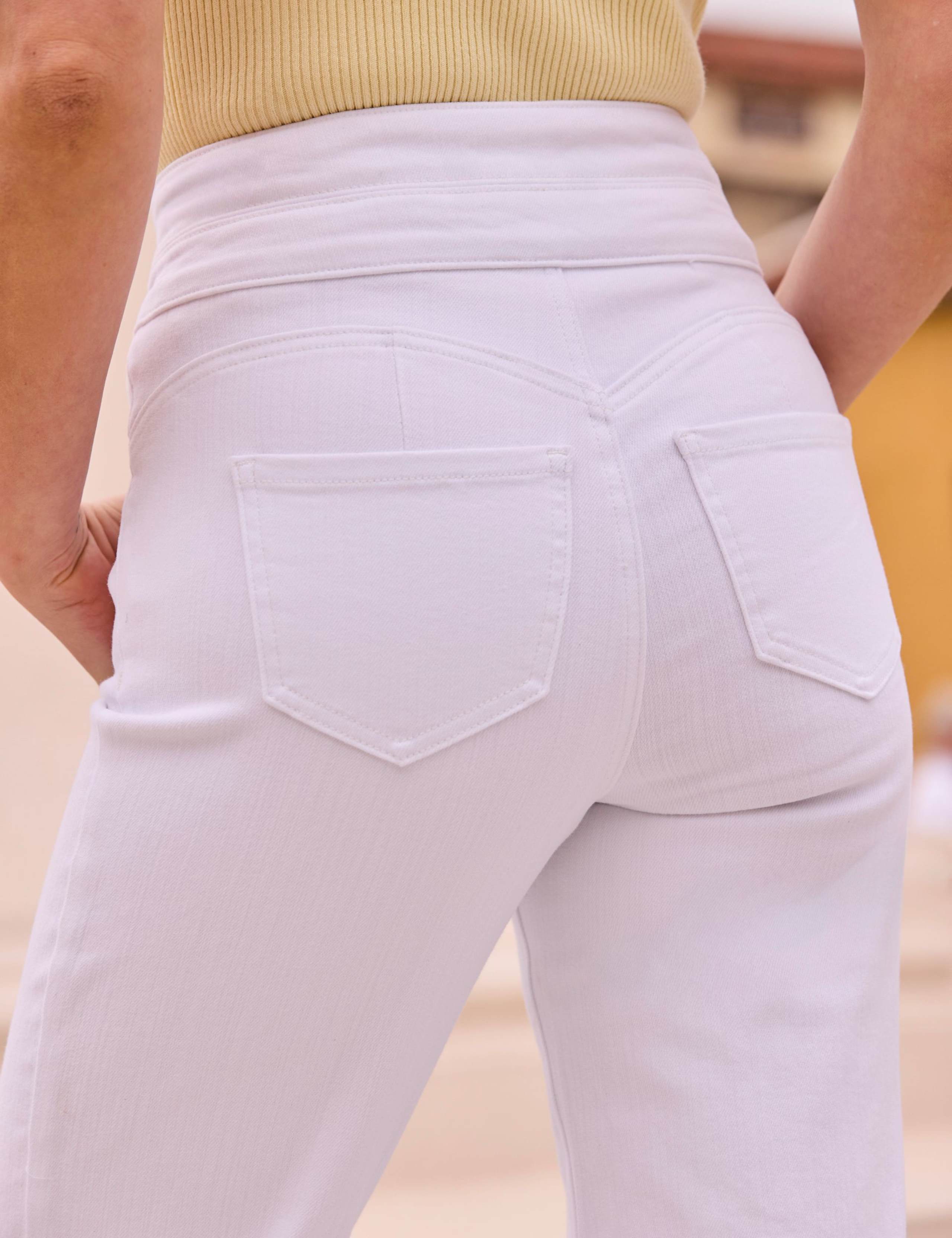 Contour Waist Straight Leg Jeans 3 of 4