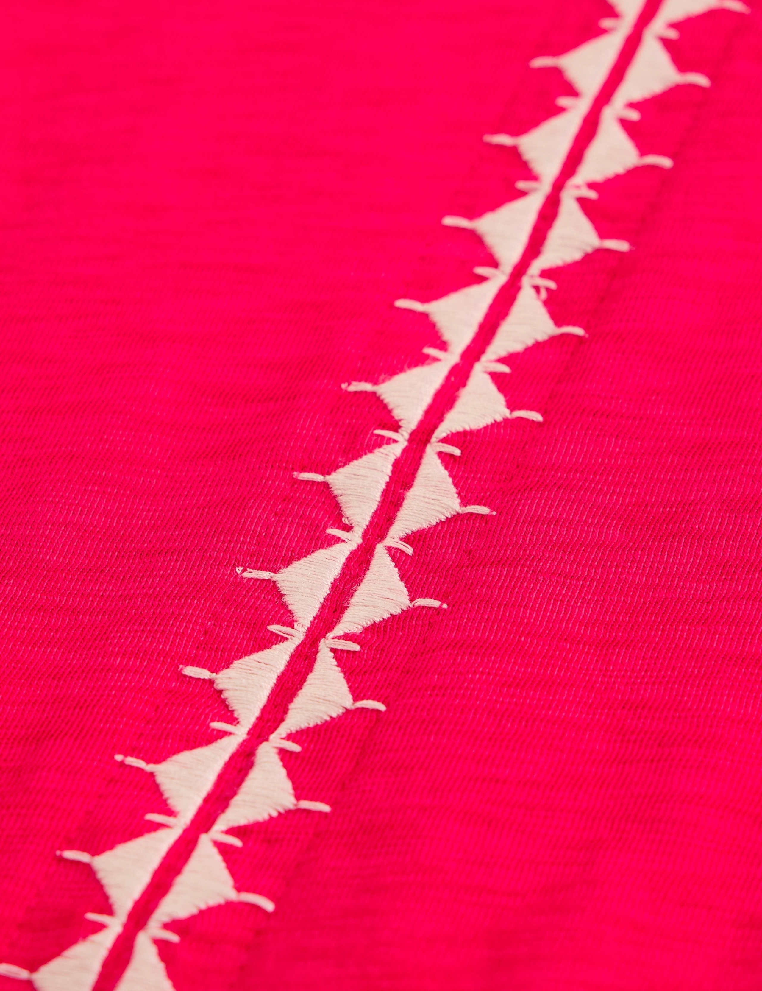 Pure Cotton Embroidered T-Shirt 6 of 6