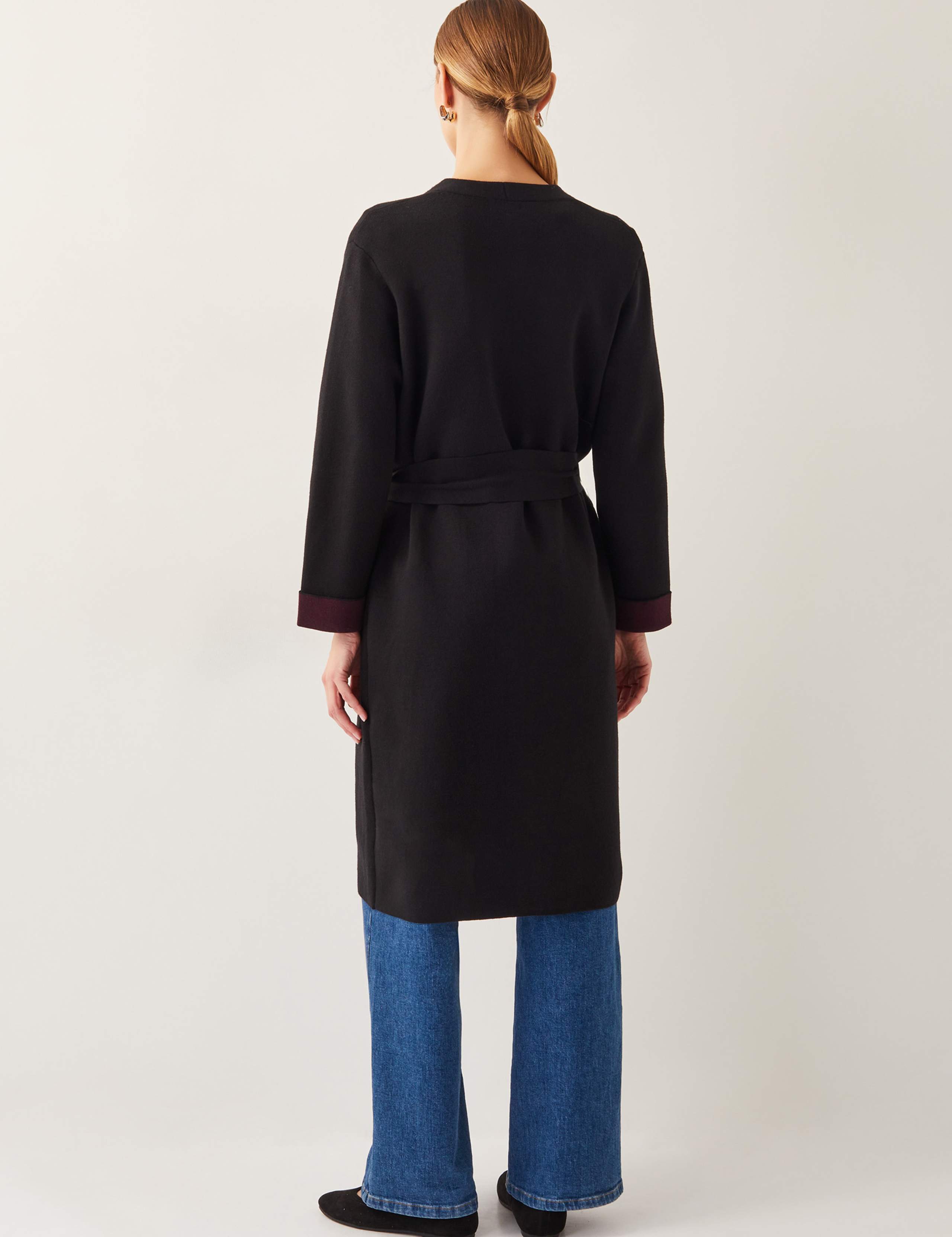 Belted Longline Coatigan 4 of 4