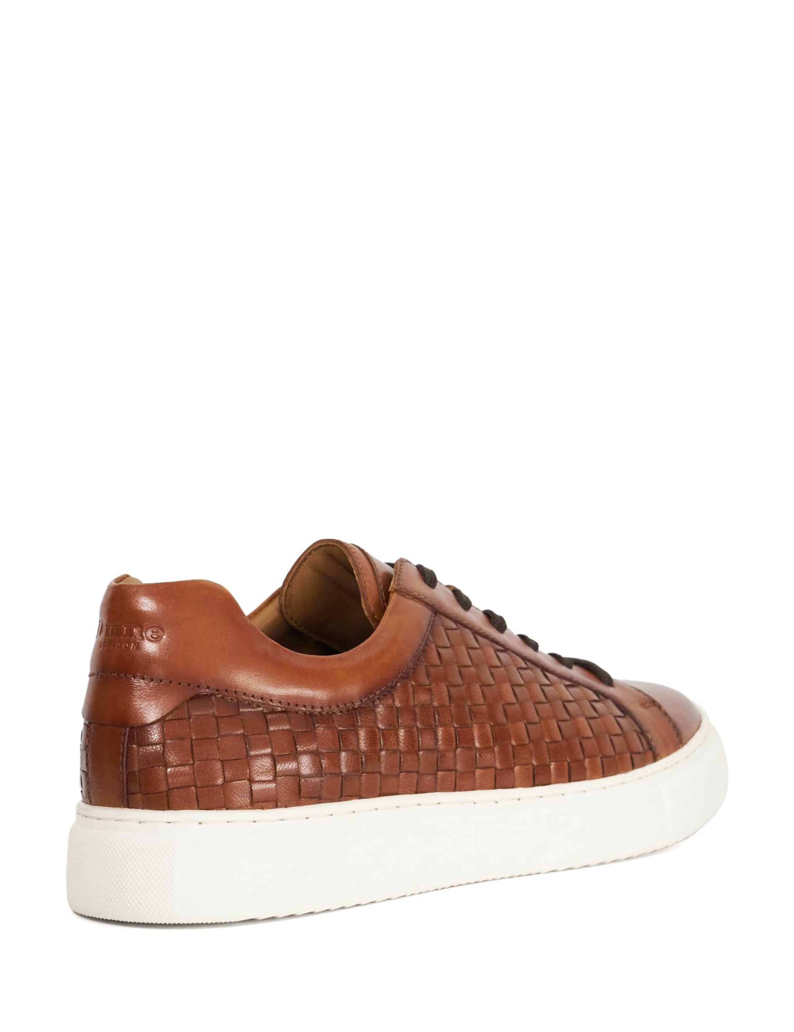Leather Lace Up Trainers 3 of 5