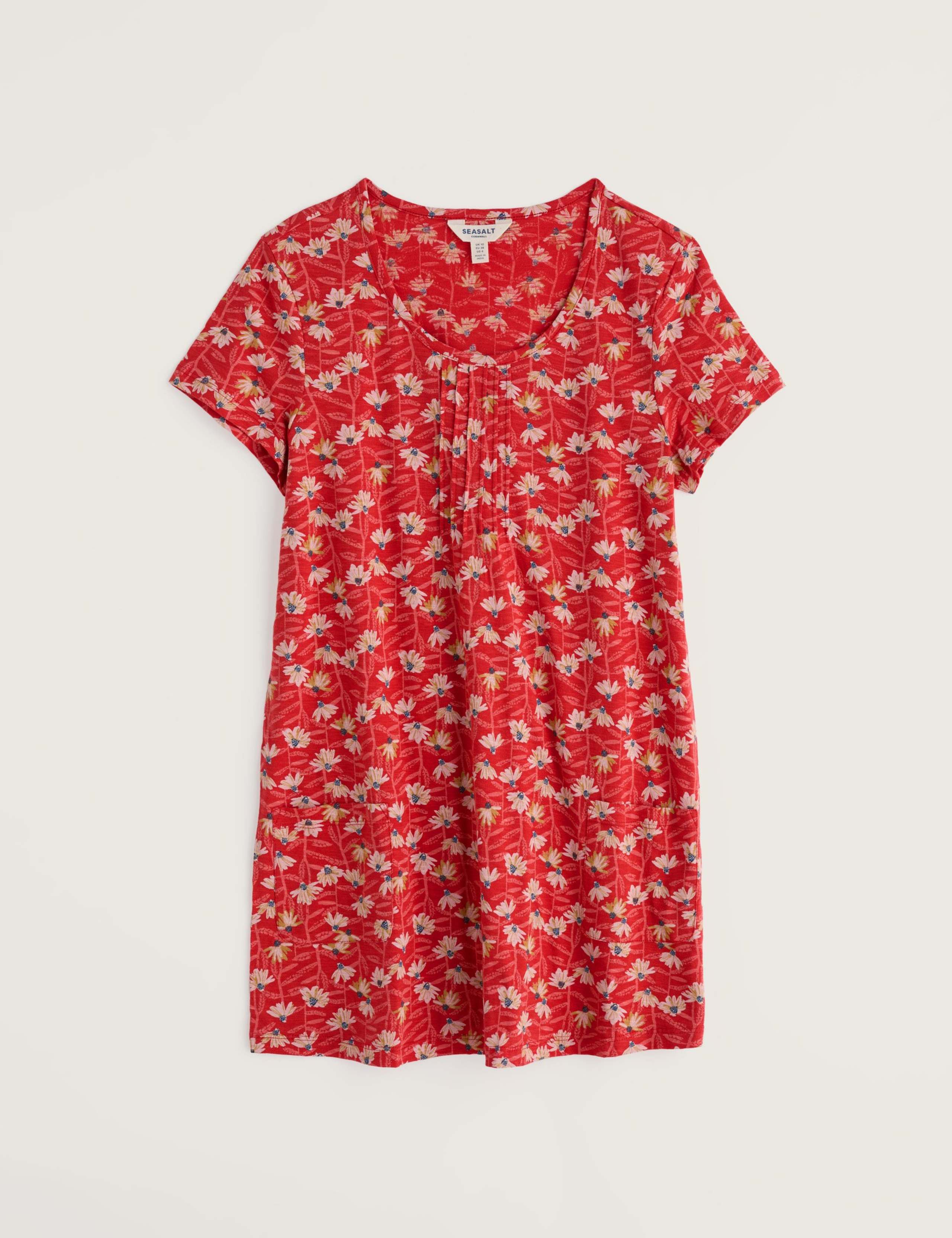 Pure Cotton Floral Tunic 2 of 5