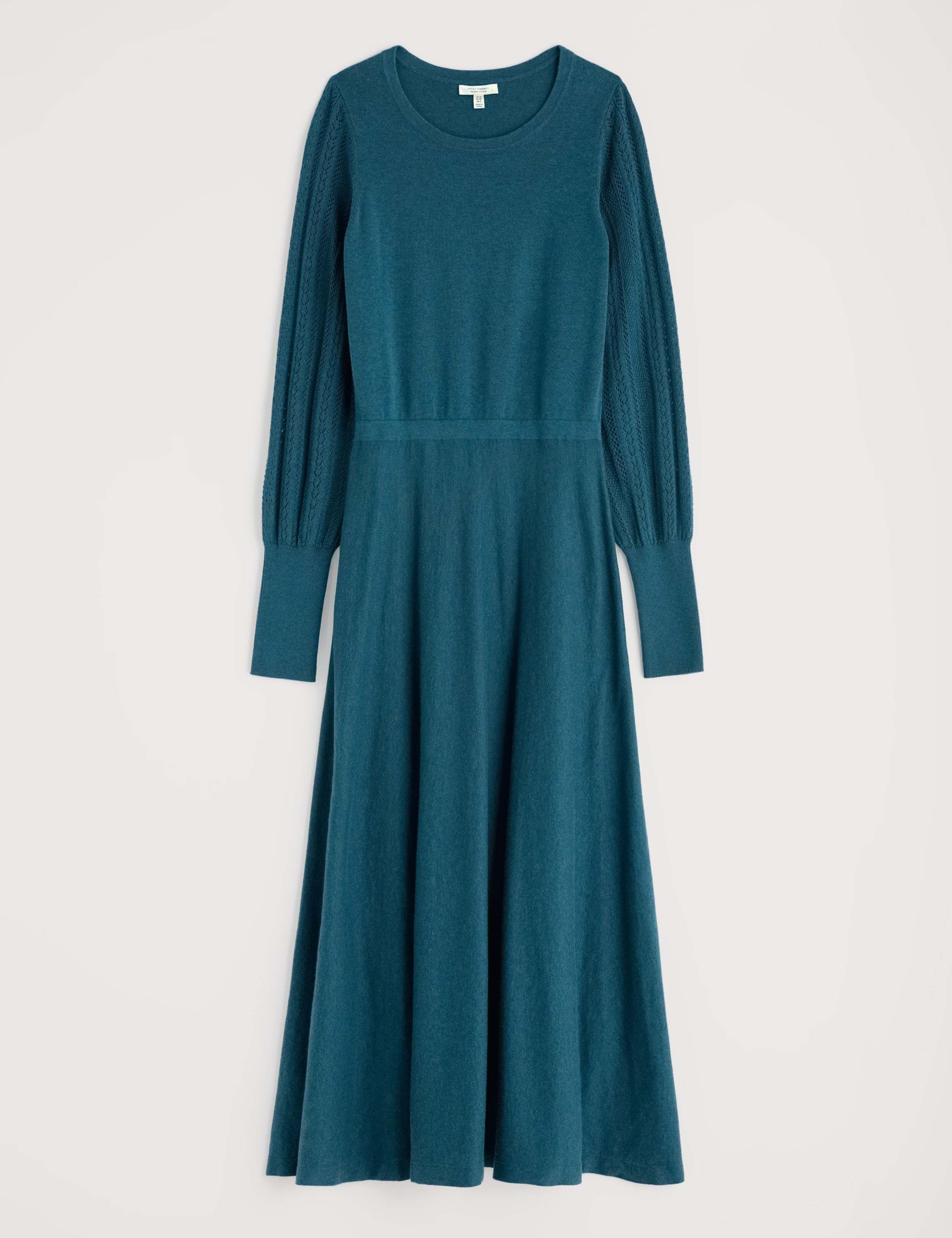 Pure Cotton Midi Jumper Dress 2 of 5