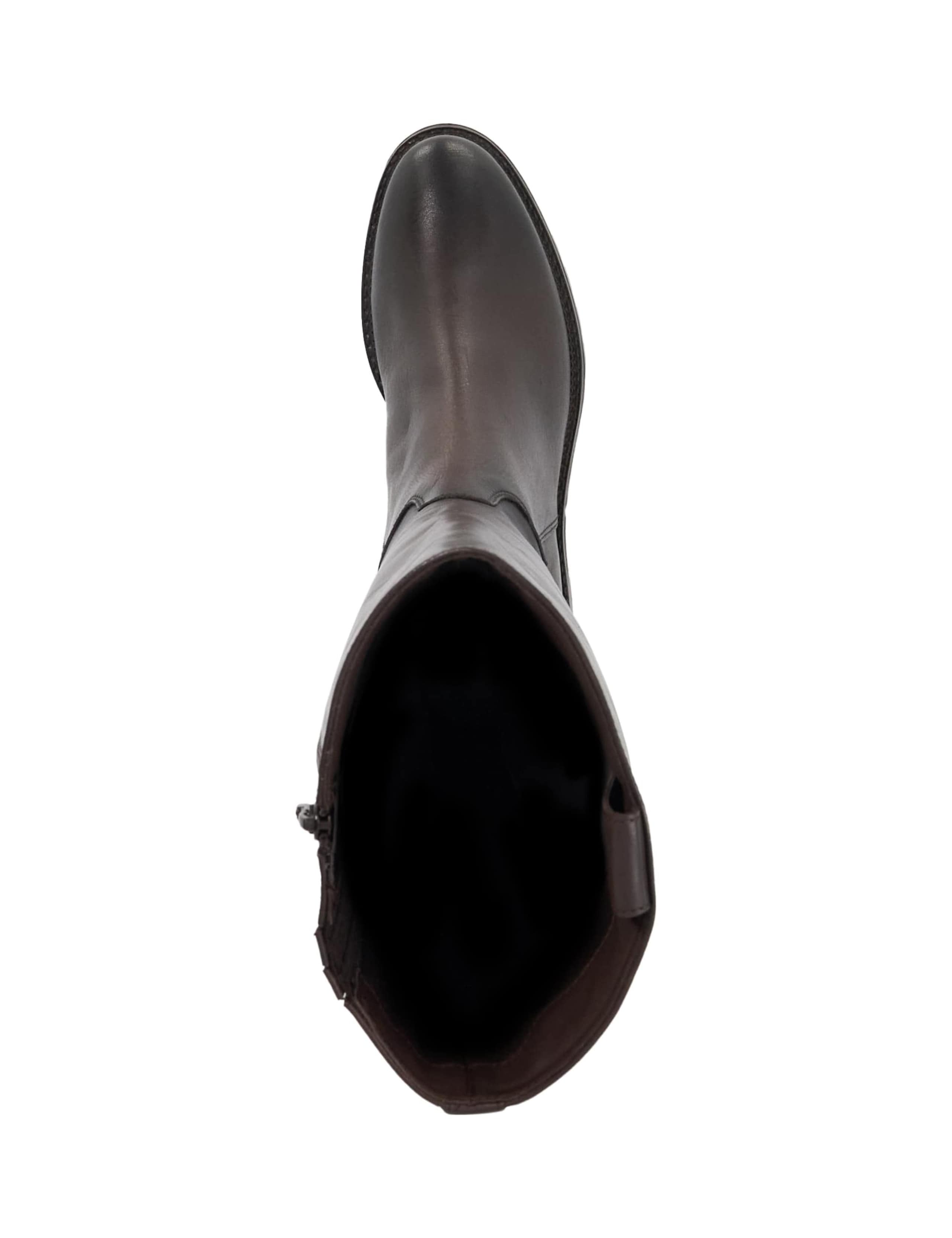 Leather Buckle Cleated Flat Knee High Boots 4 of 5