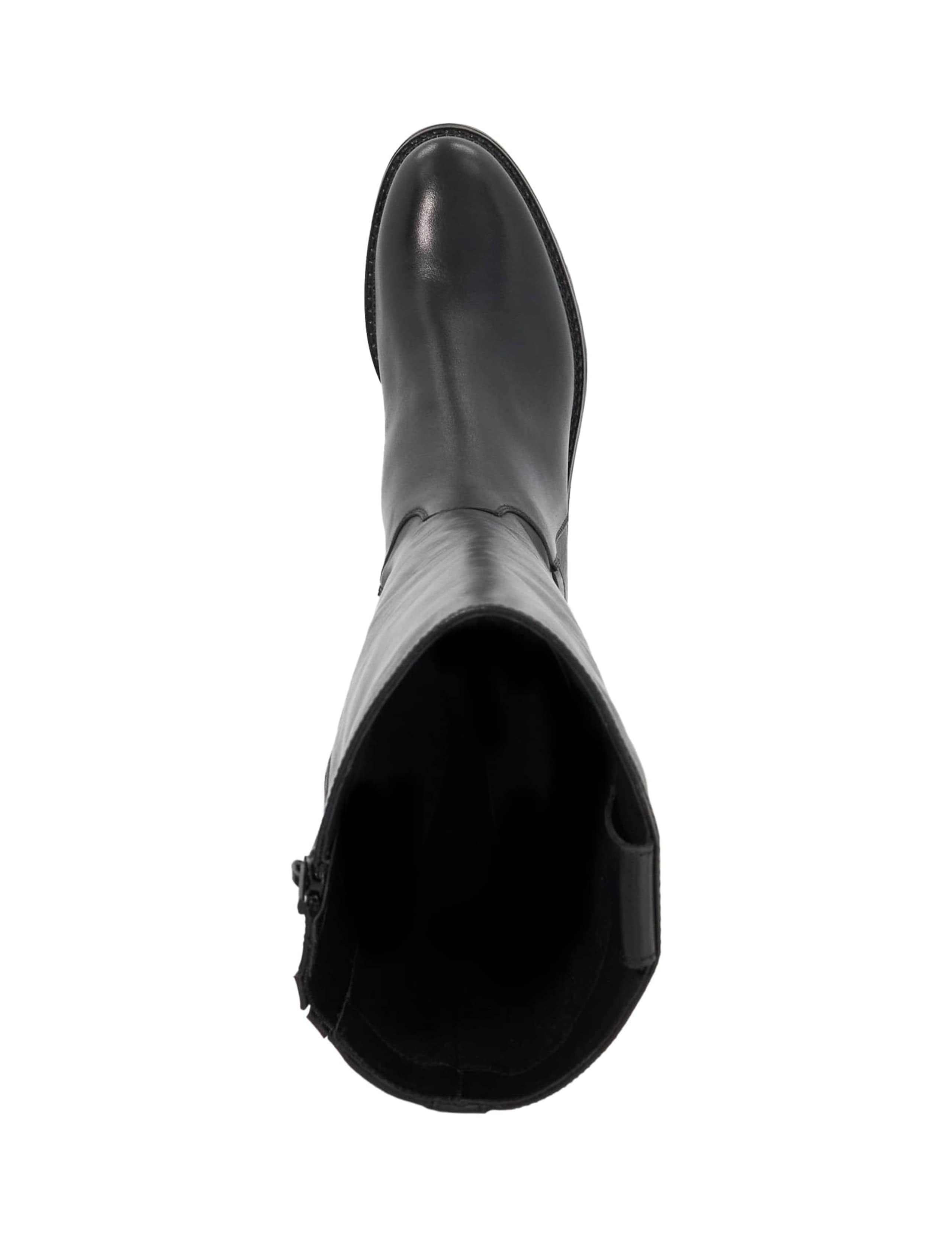 Leather Buckle Cleated Flat Knee High Boots 4 of 5