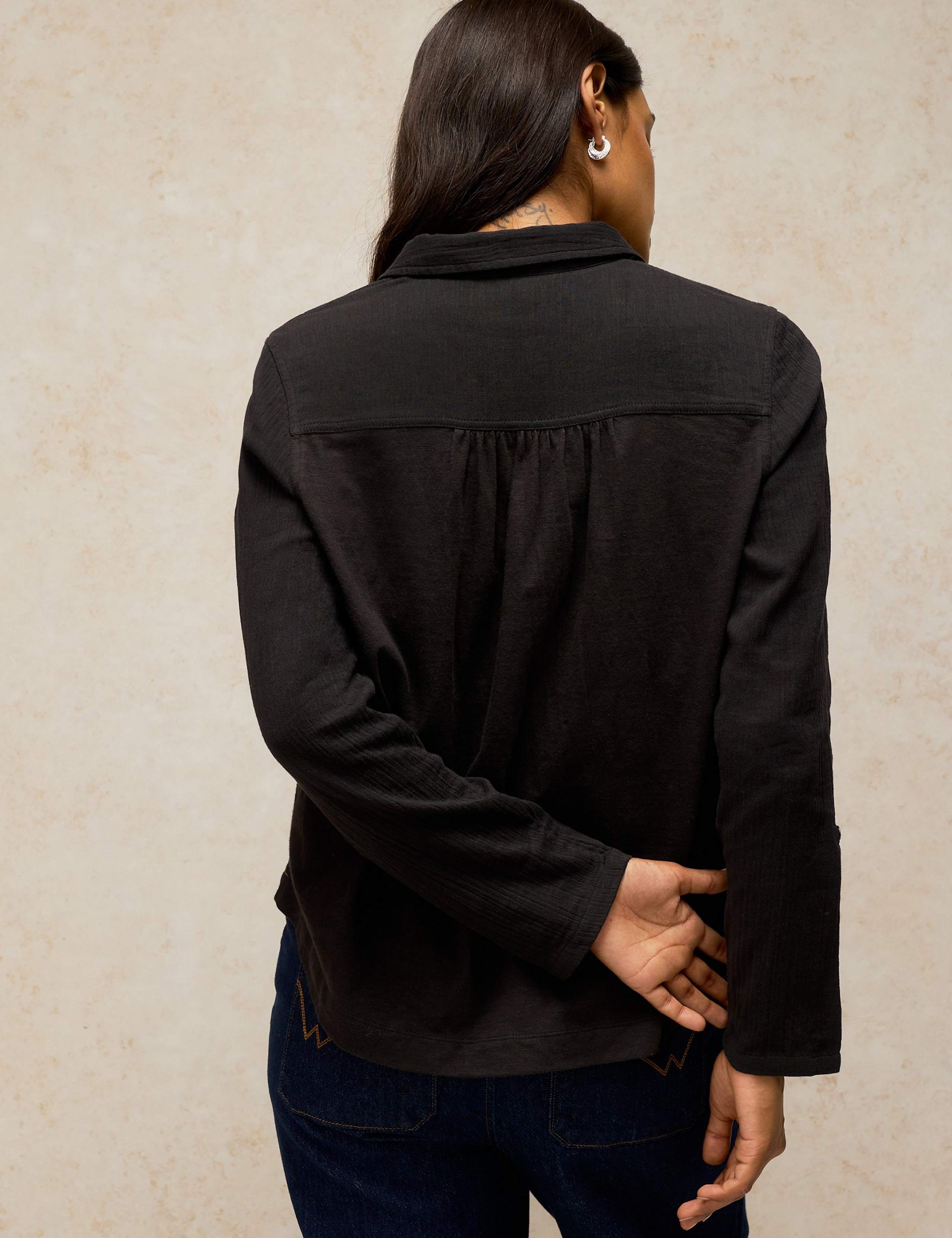 Pure Cotton Collared Shirt 3 of 6