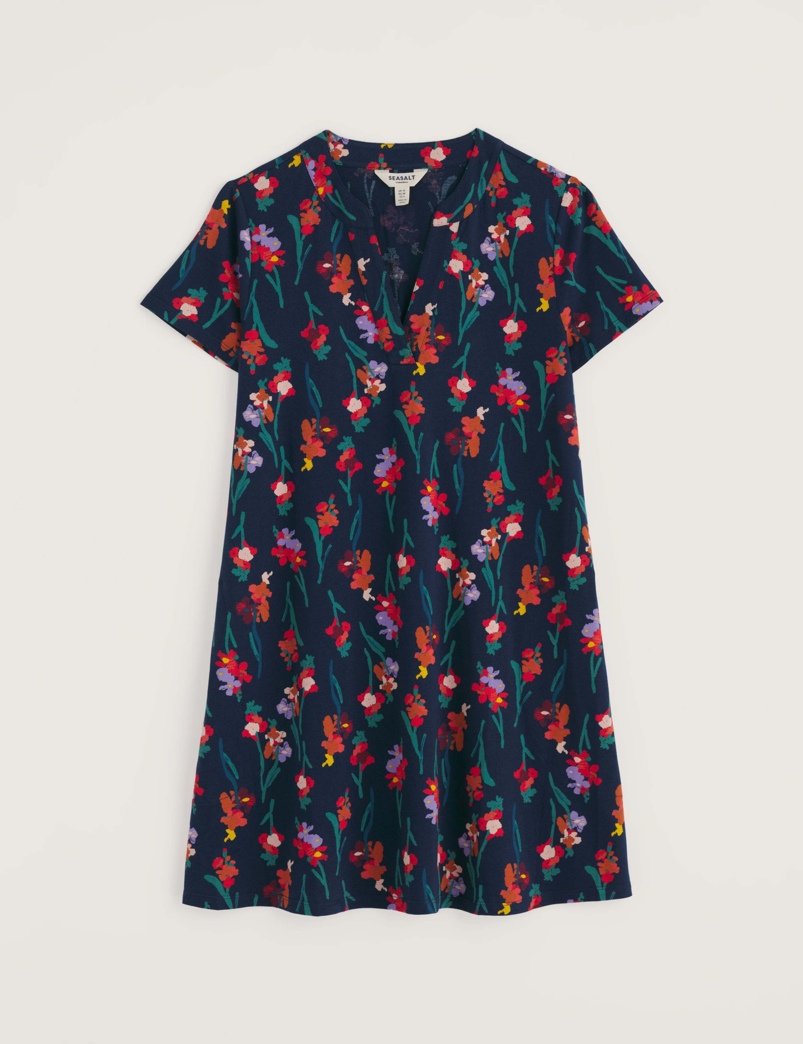 Cotton Rich Jersey Short Sleeve Tunic 2 of 5