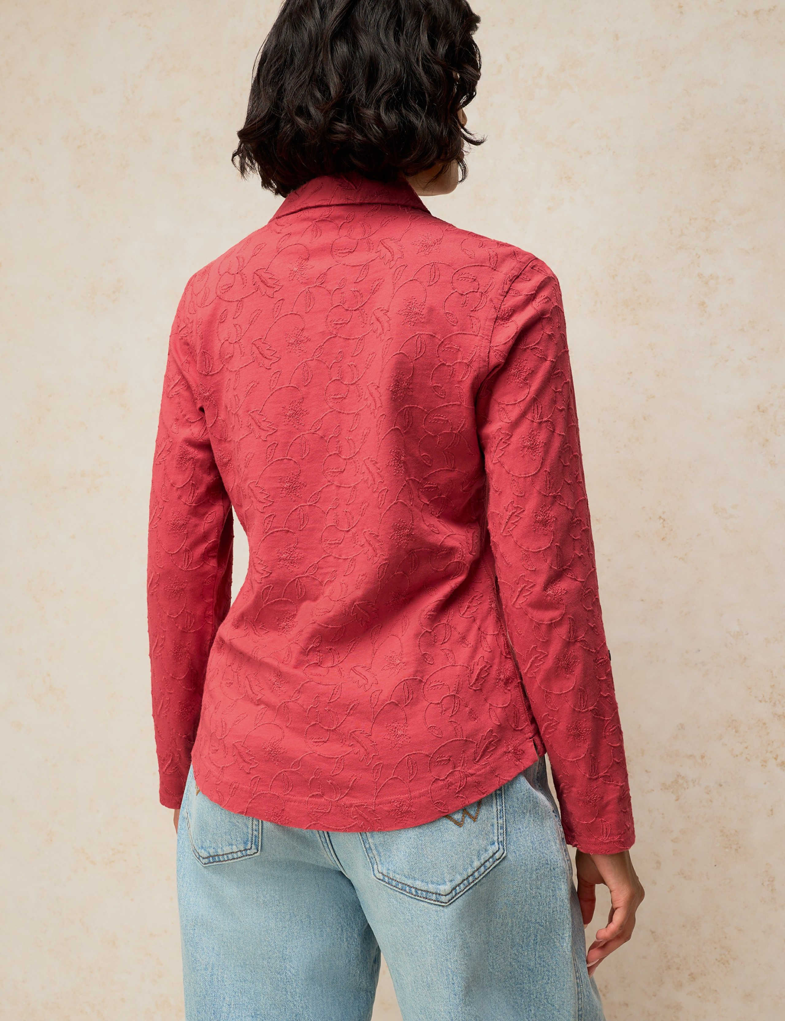 Annie Pure Cotton Printed Collared Shirt 3 of 6