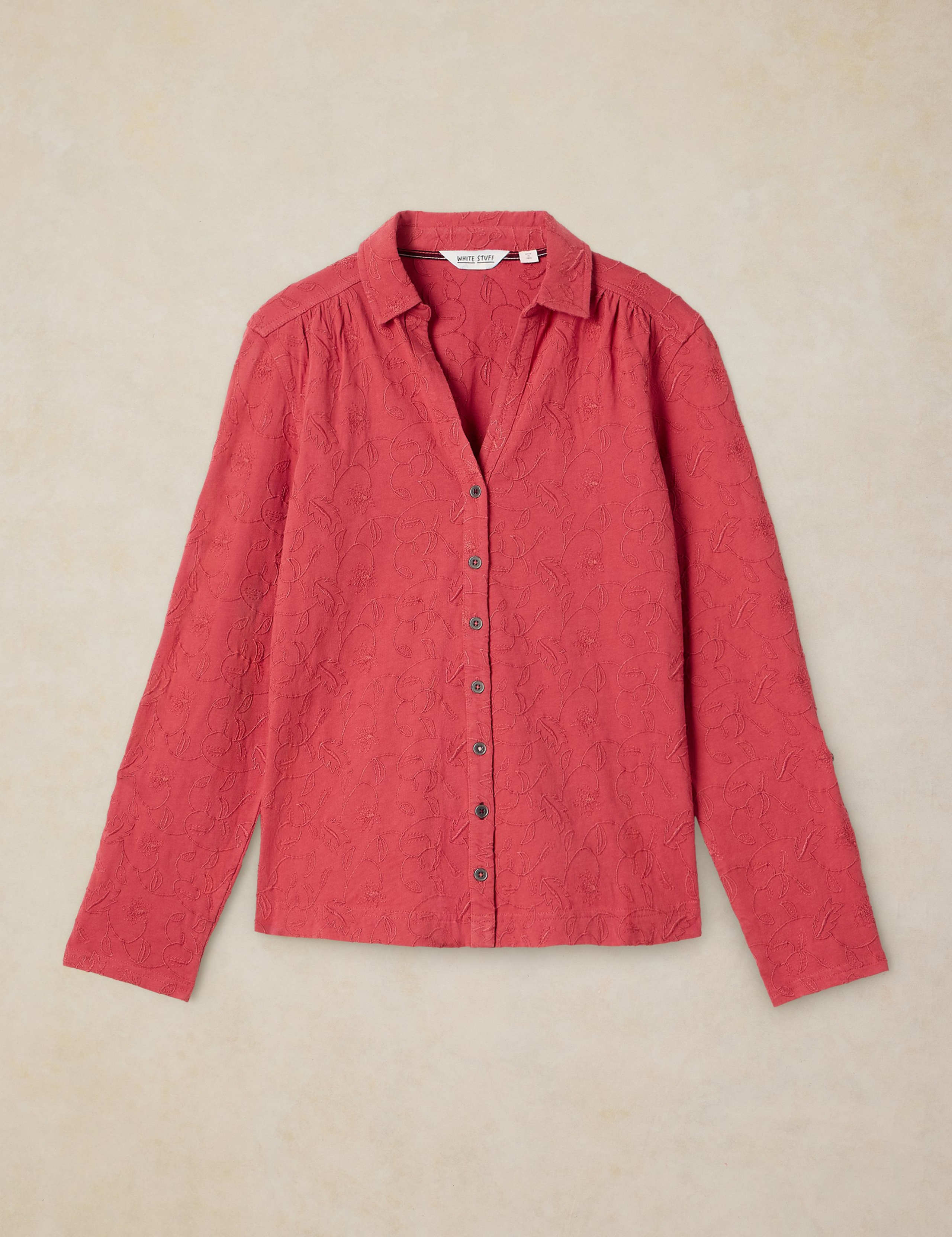 Annie Pure Cotton Printed Collared Shirt 2 of 6