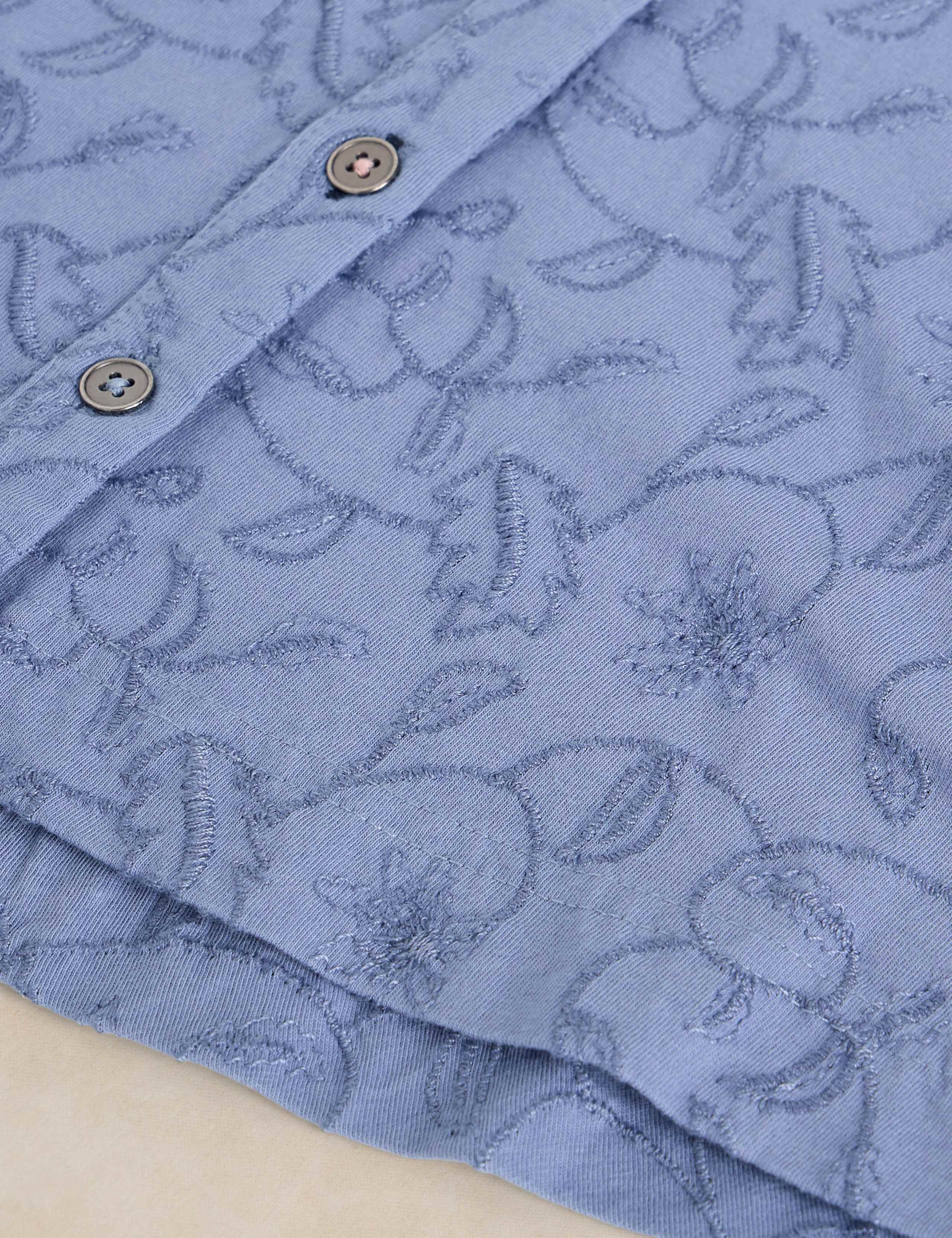 Pure Cotton Printed Collared Shirt 6 of 6