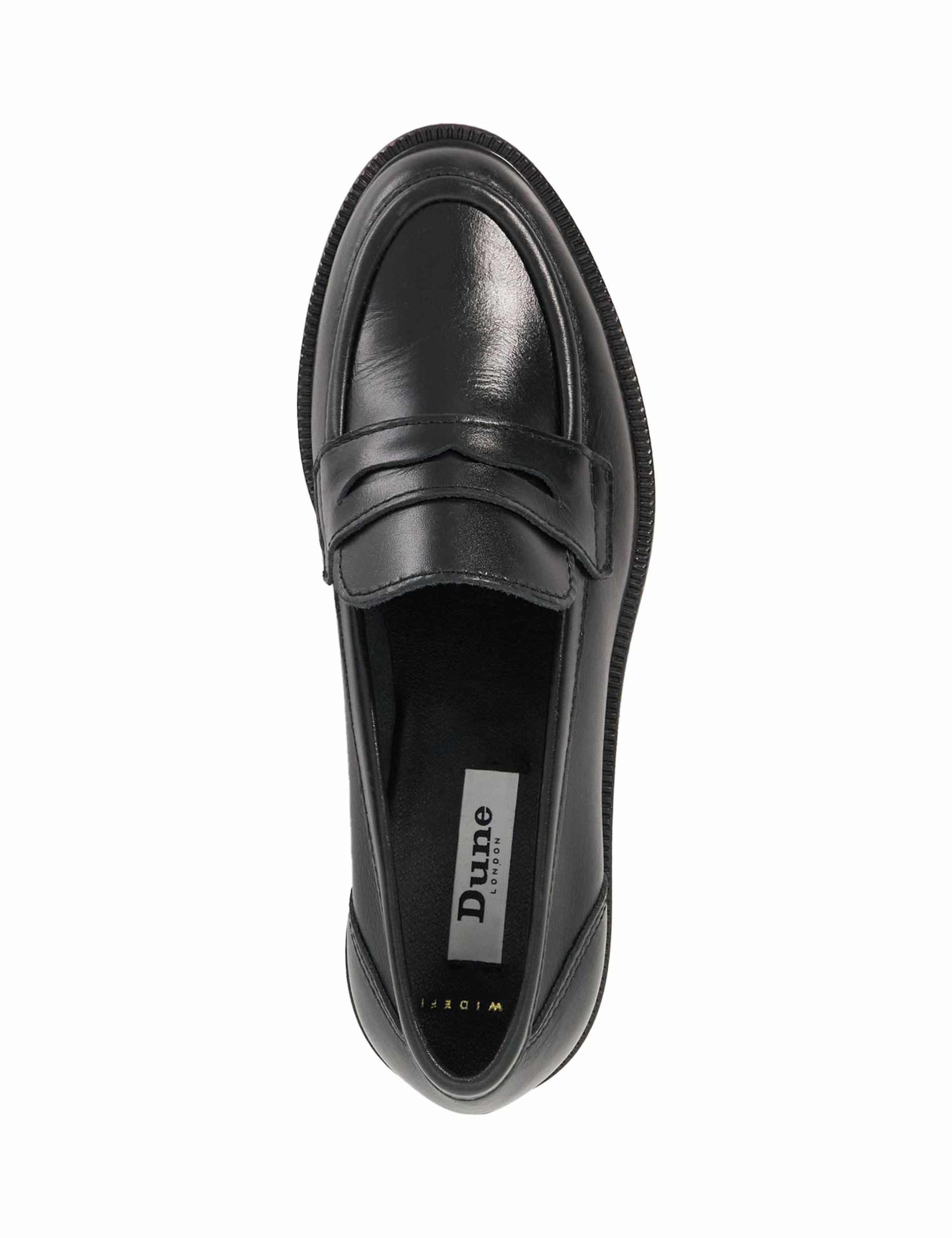 Wide Fit Leather Loafers 4 of 5