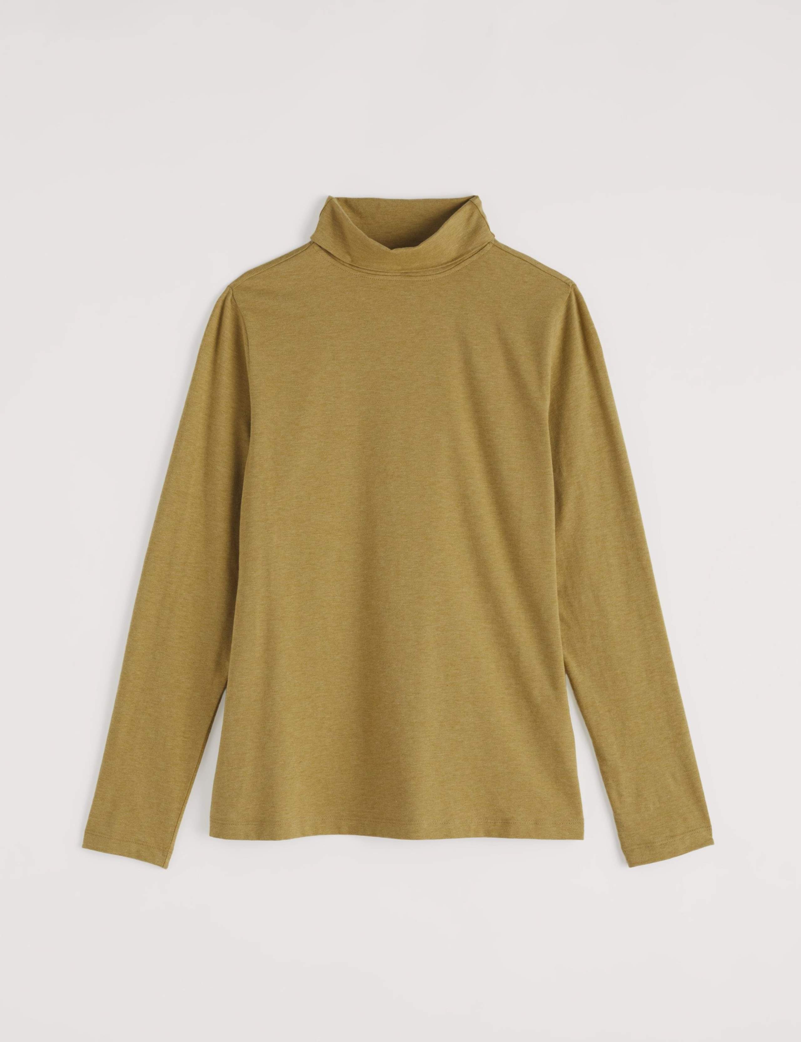 Cotton Rich Roll Neck Top 2 of 5