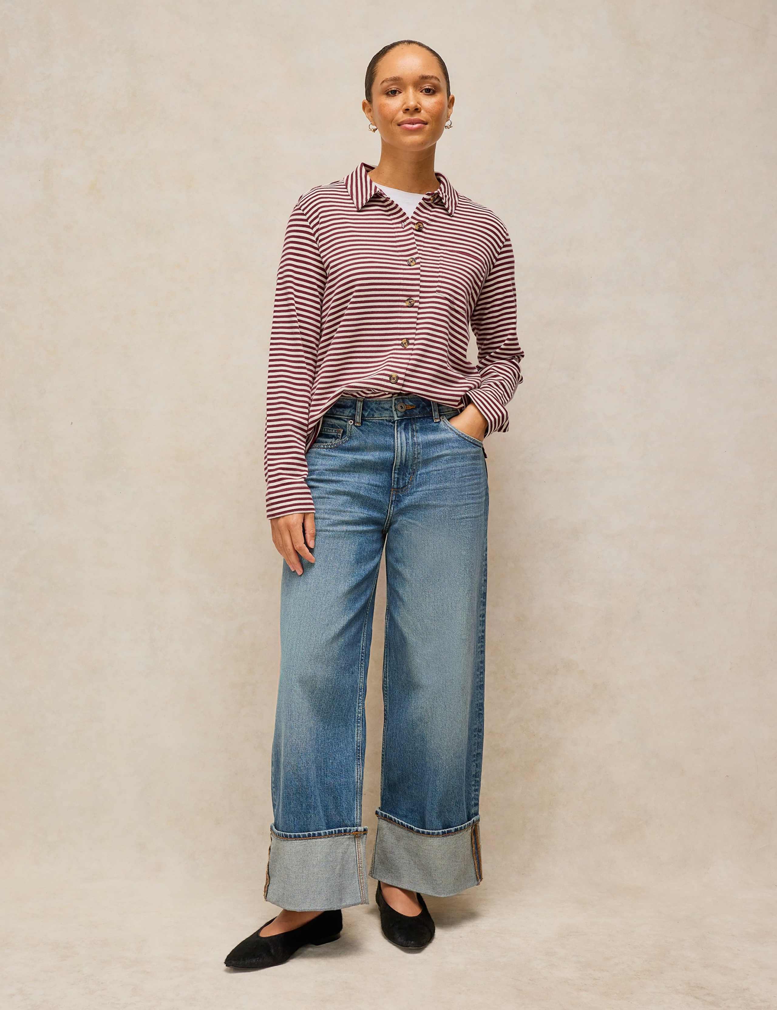 Pure Cotton Printed Collared Shirt 4 of 6